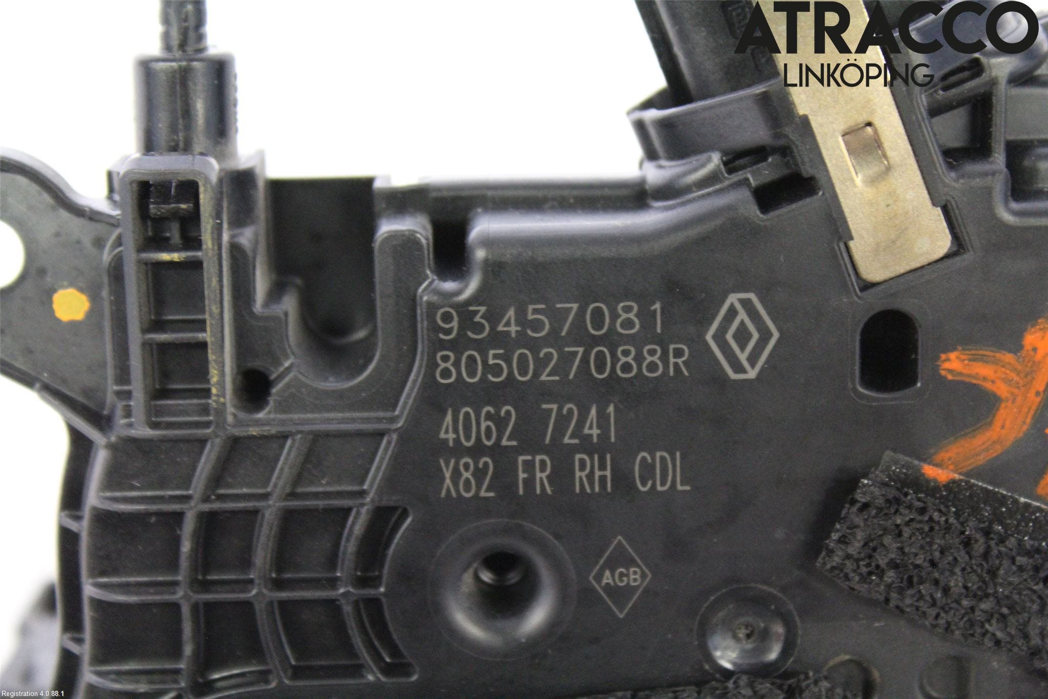 Opel VIVARO 15-19 Låskista-Dörrlås