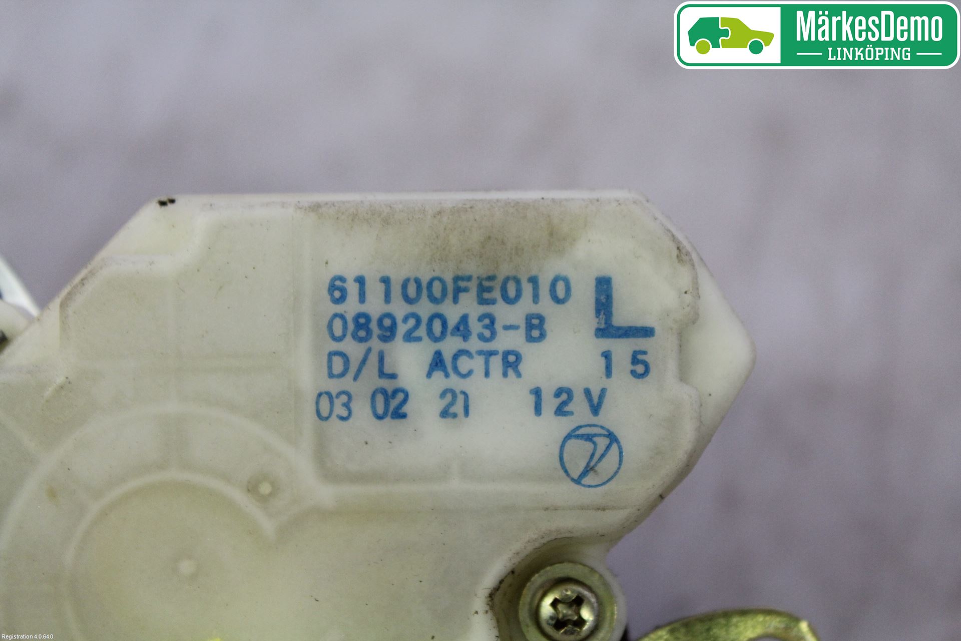 Subaru IMPREZA II  03-05 Låskista-Dörrlås