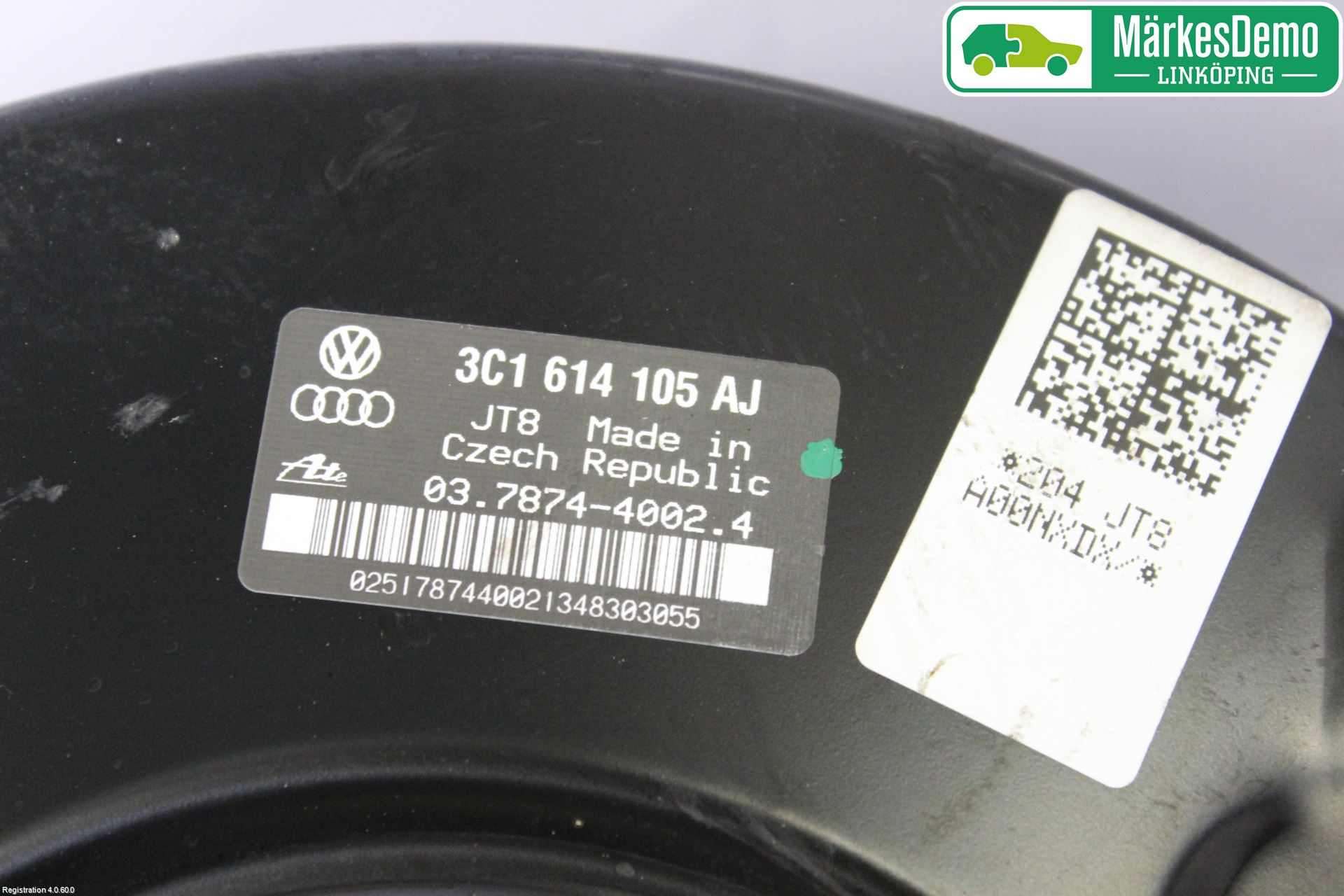 Volkswagen VW PASSAT CC 08-16 Bromsservo