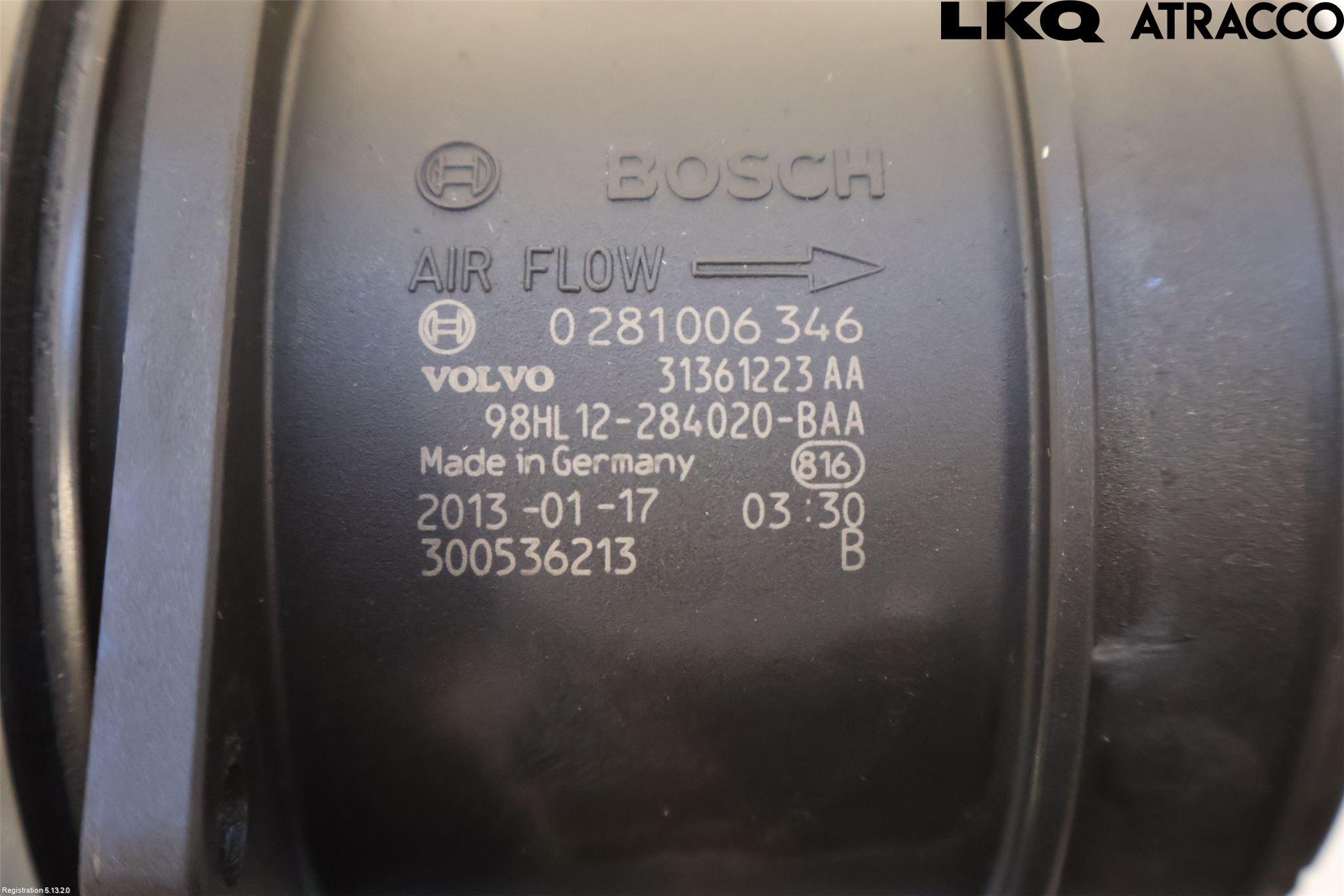 Volvo V60 11-13 Injluftmassamätare