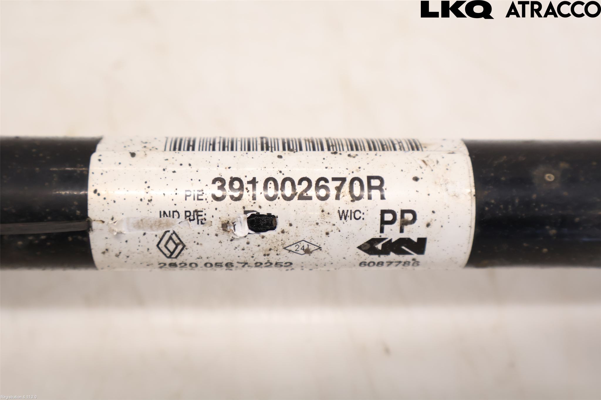 Nissan QASHQAI 17-21 Drivaxel Fram Höger