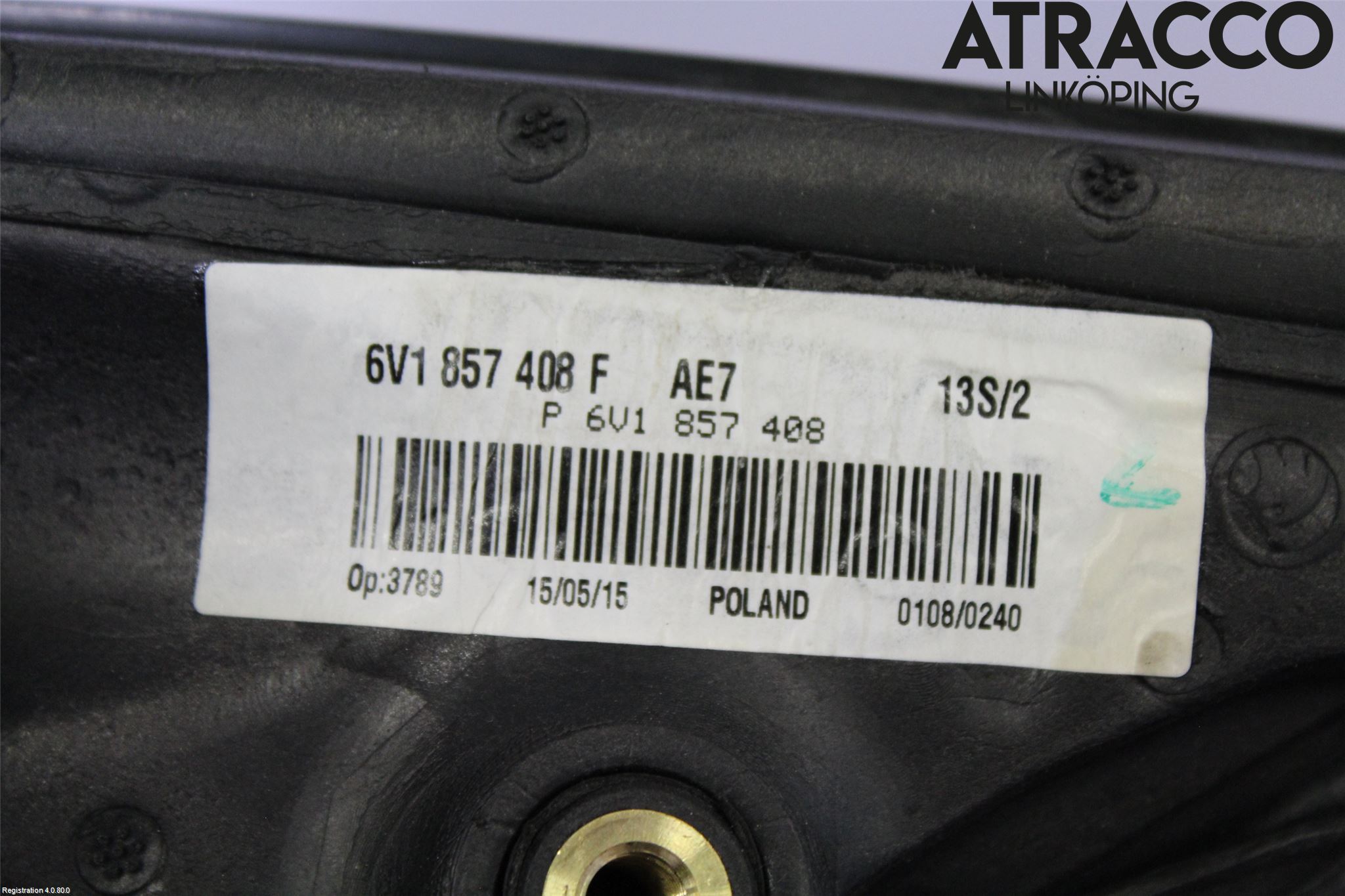 Skoda FABIA 15-21 Spegel Yttre El Hö