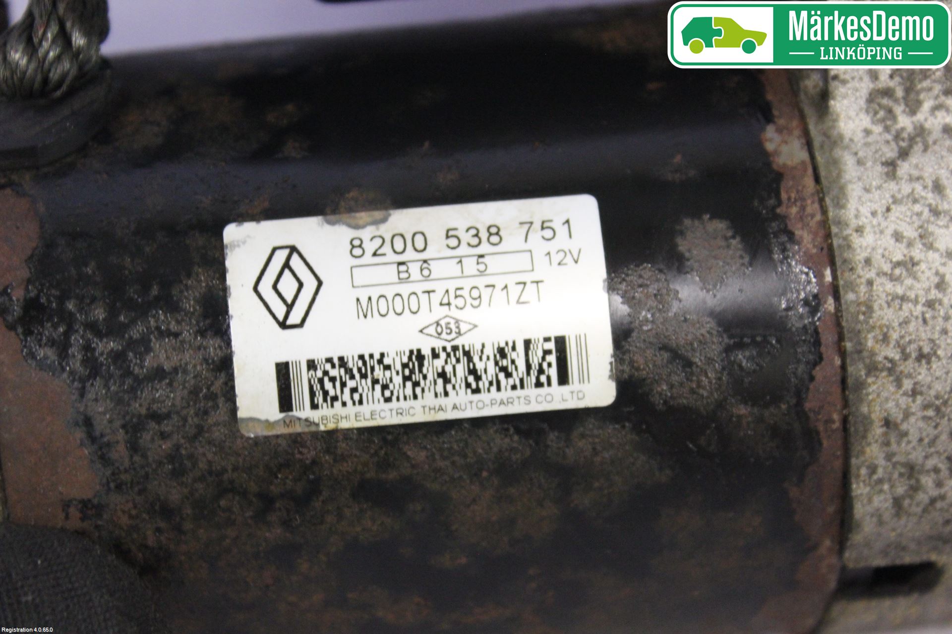 Renault SCÉNIC/GRAND 07-09 Startmotor