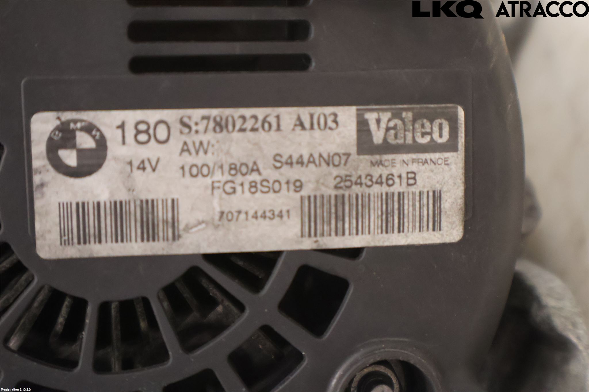 BMW 5 E60/61 Sed/Tou 02-10 Generator