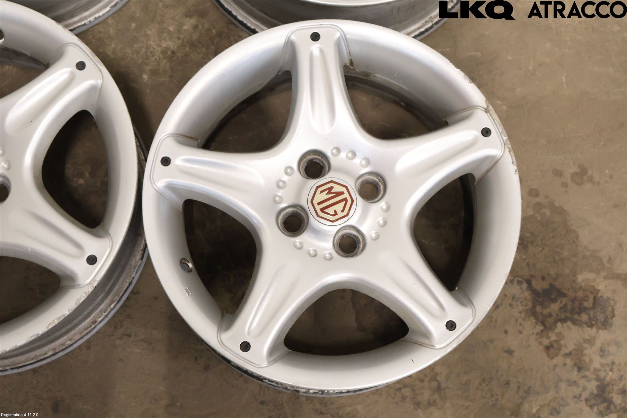 MG F Fälgsats Aluminium