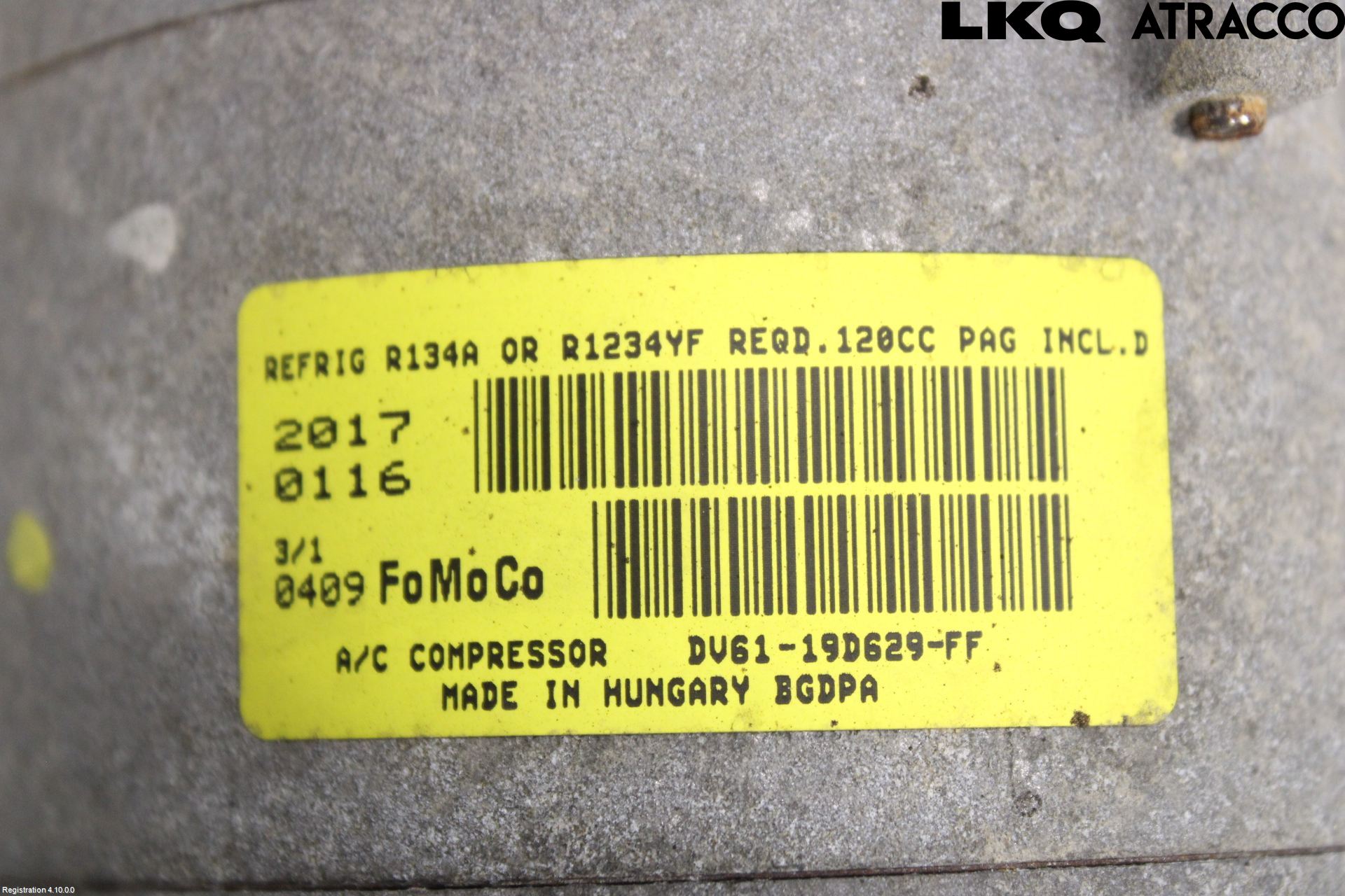 Ford FOCUS 15-18 Ac Kompressor