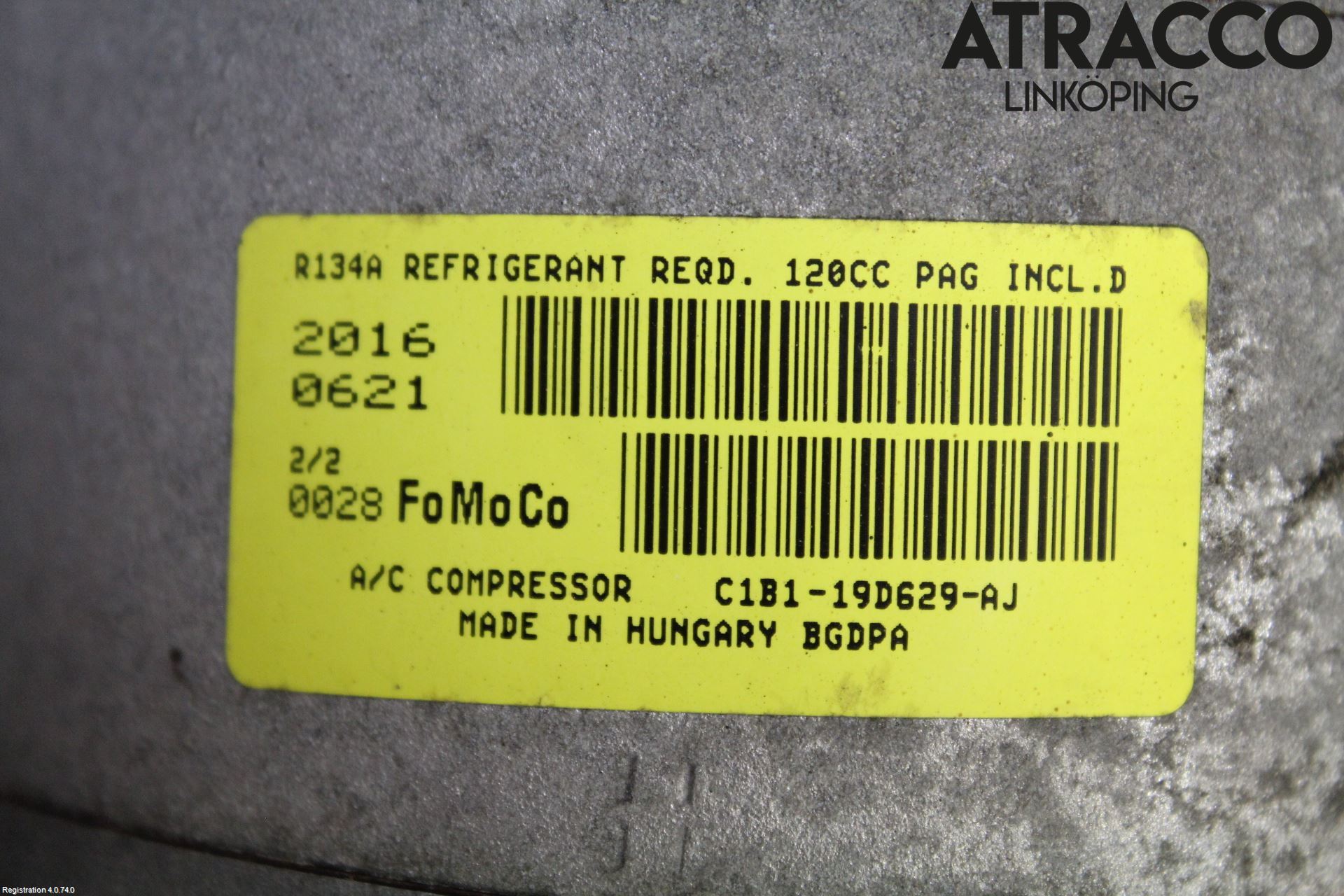 Ford FIESTA 13-17 Ac Kompressor