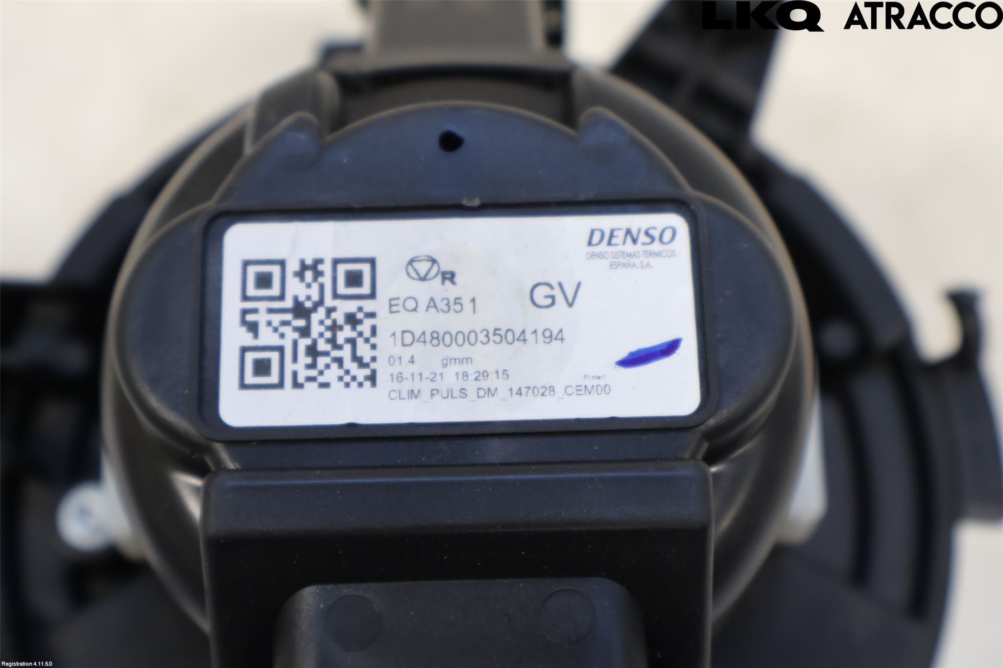 Opel VIVARO 20- Värmefläkt