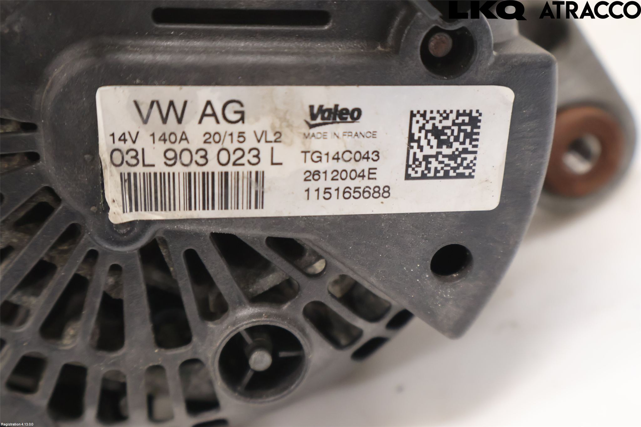 Volkswagen VW PASSAT 15-19 Generator