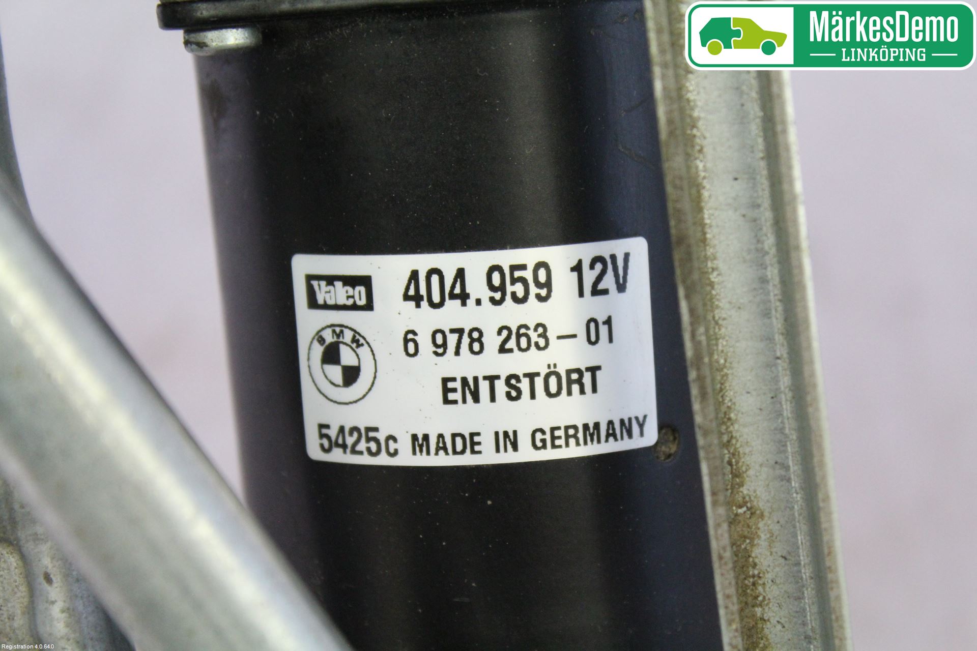 BMW 3 E90/91 SED/TOU 05-12 Torkarmotor Vindruta