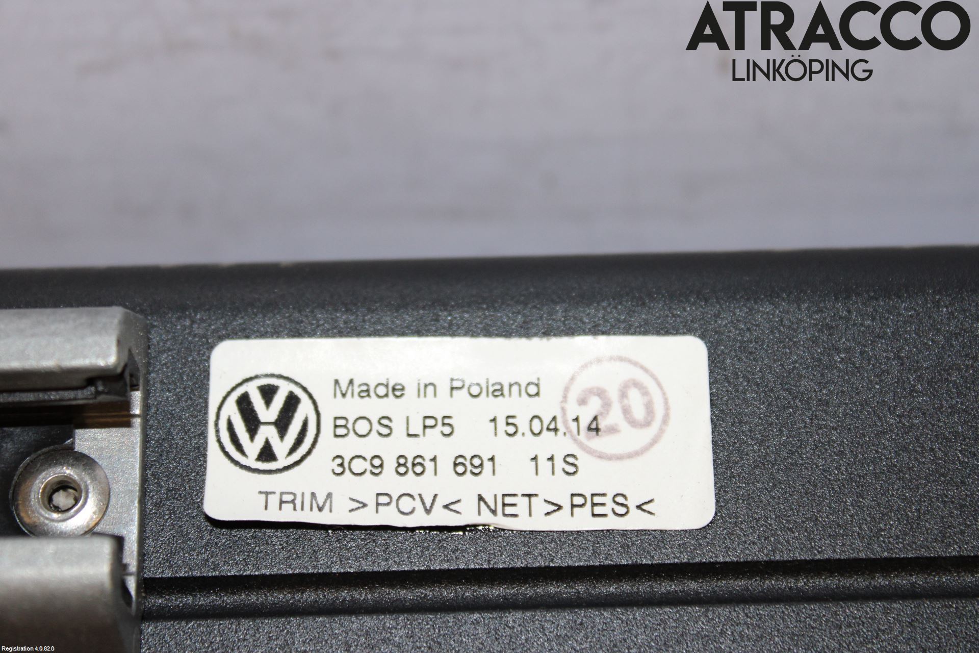 Volkswagen VW PASSAT 15-19 Lastnät