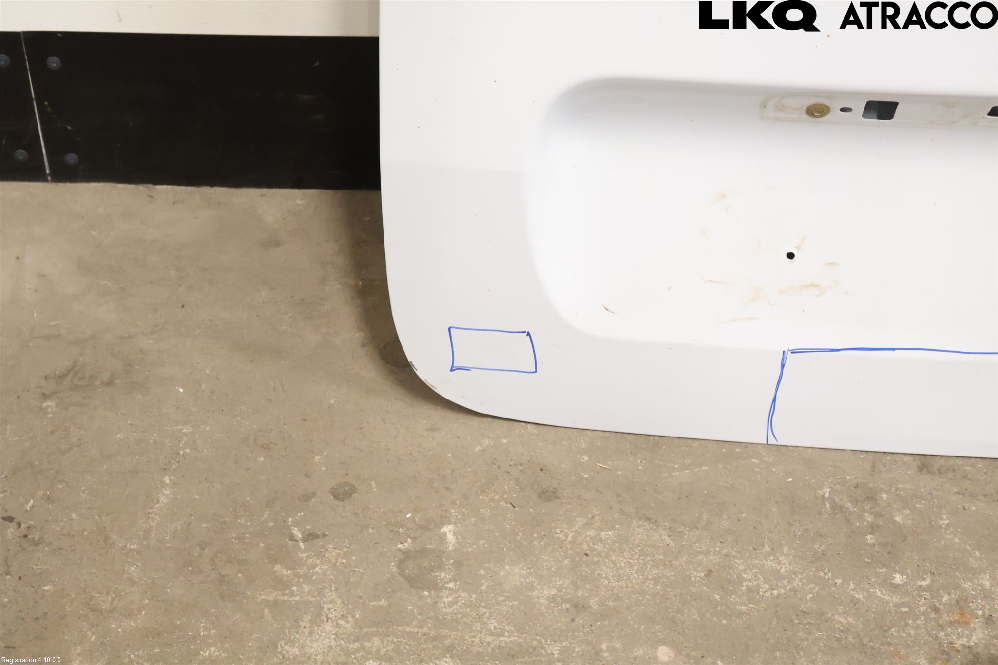 Renault KANGOO II 15-21 Dörruta Bak Van-Skåp Vä