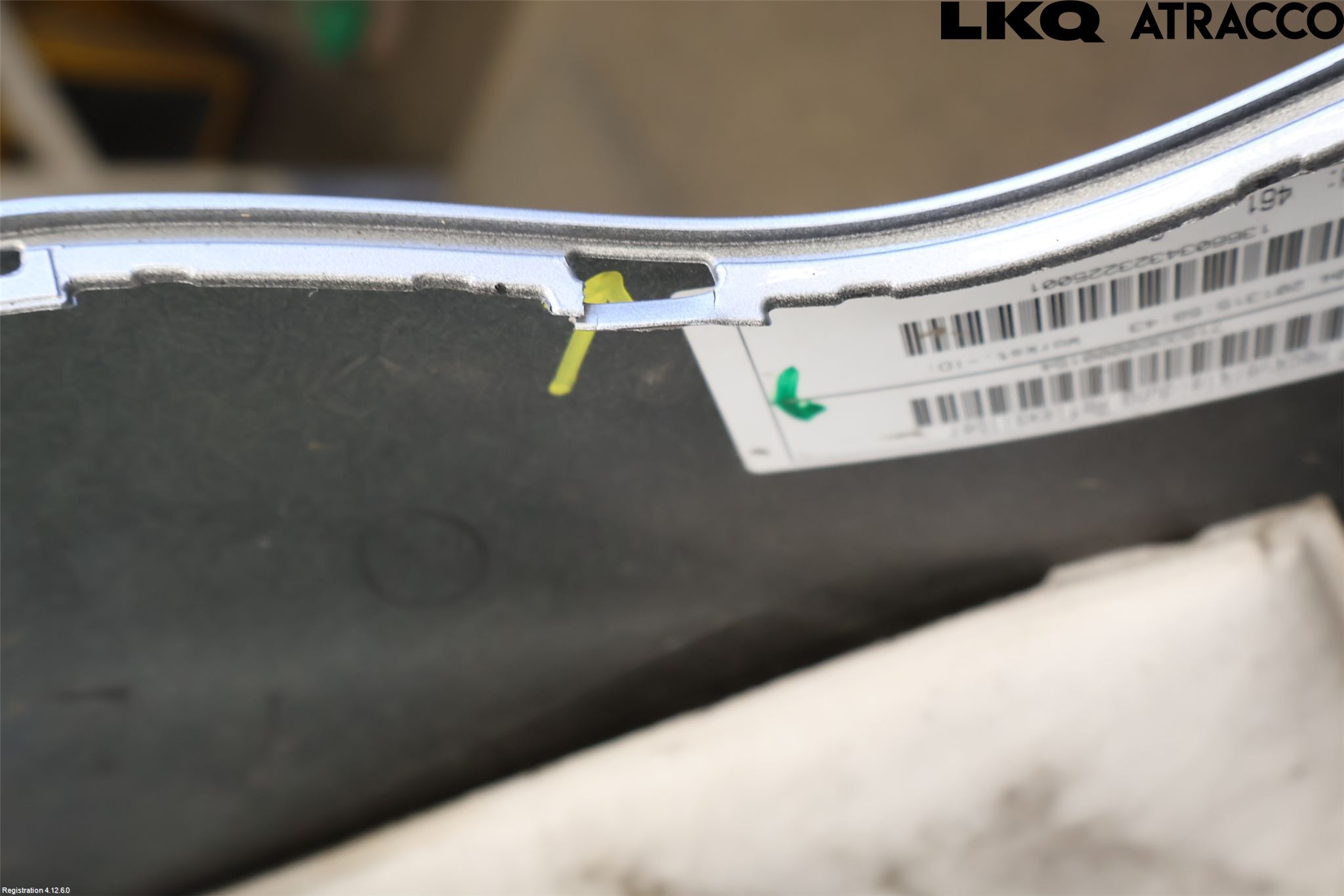 Volkswagen VW TIGUAN 07-16 Stötfångarbeklädnad Bak