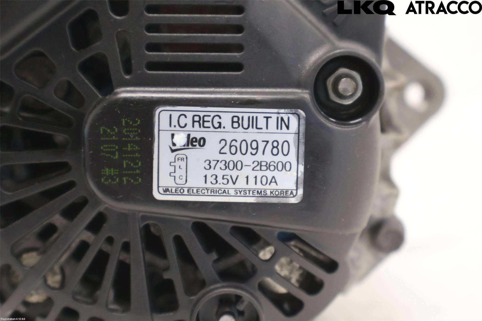 Kia SPORTAGE (SL) 11-15 Generator