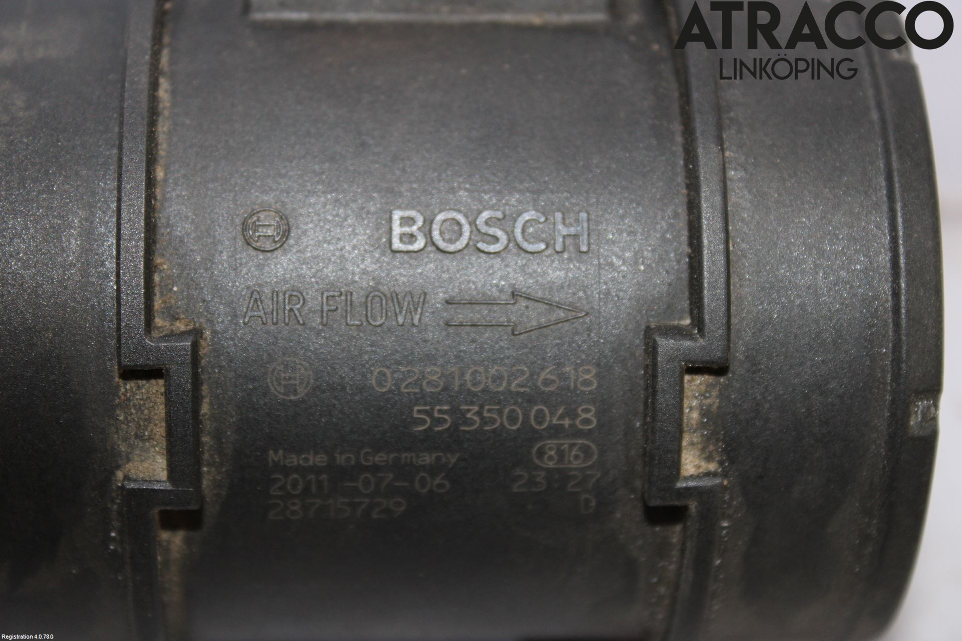 Opel COMBO 02-12 Injluftmassamätare