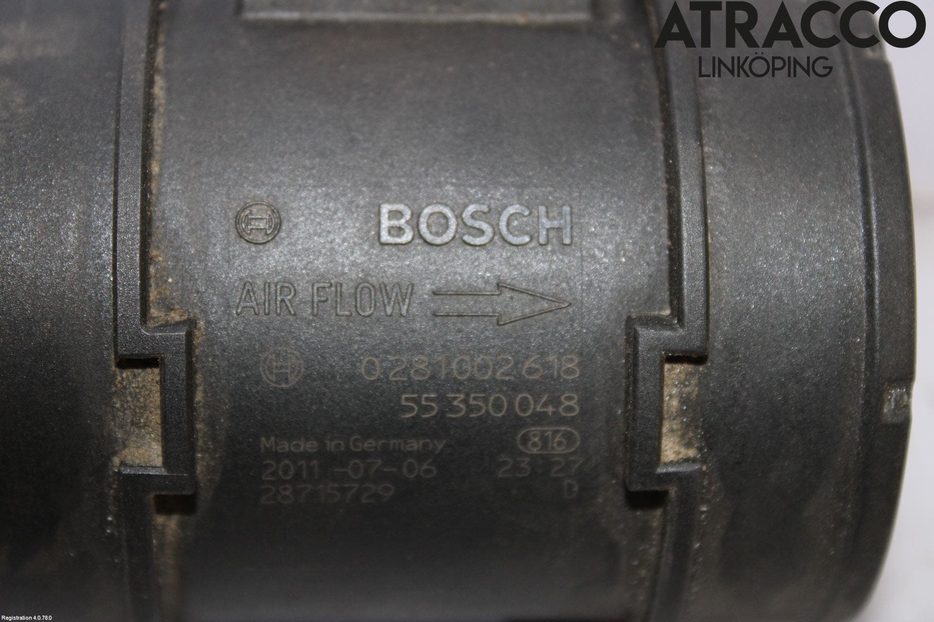 Opel COMBO 02-12 Injluftmassamätare