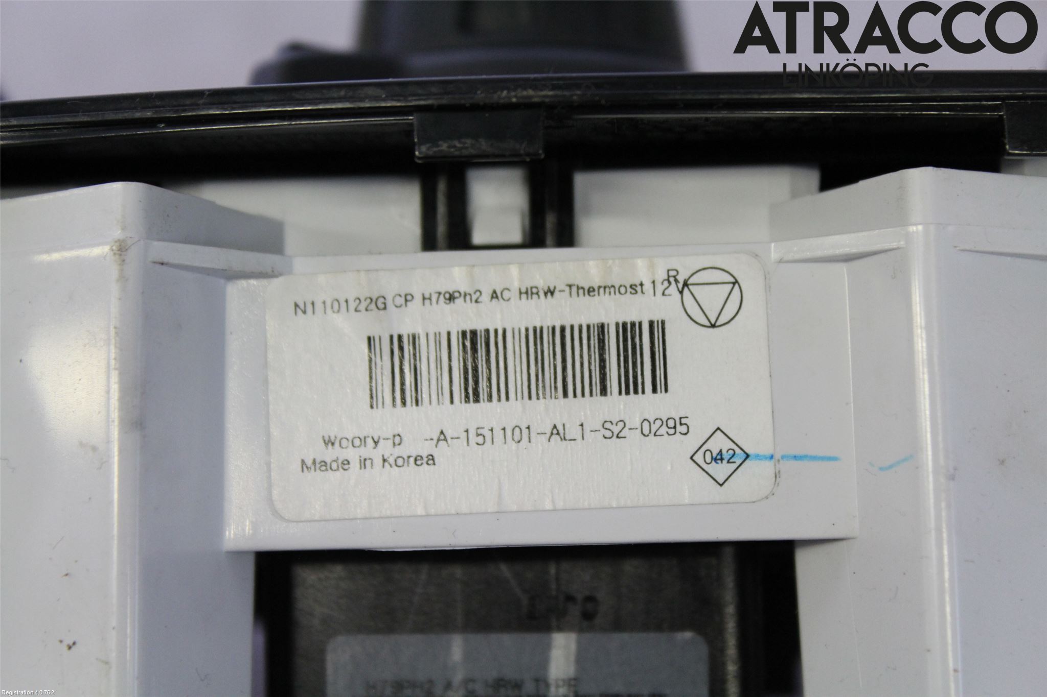 Dacia DUSTER 10-17 Ac Styrenhet Ac Manöveren