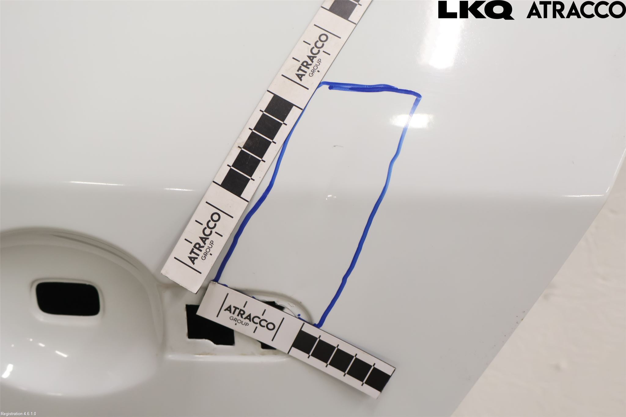 Renault MEGANE III 09-15 Dörr Bak Vänster