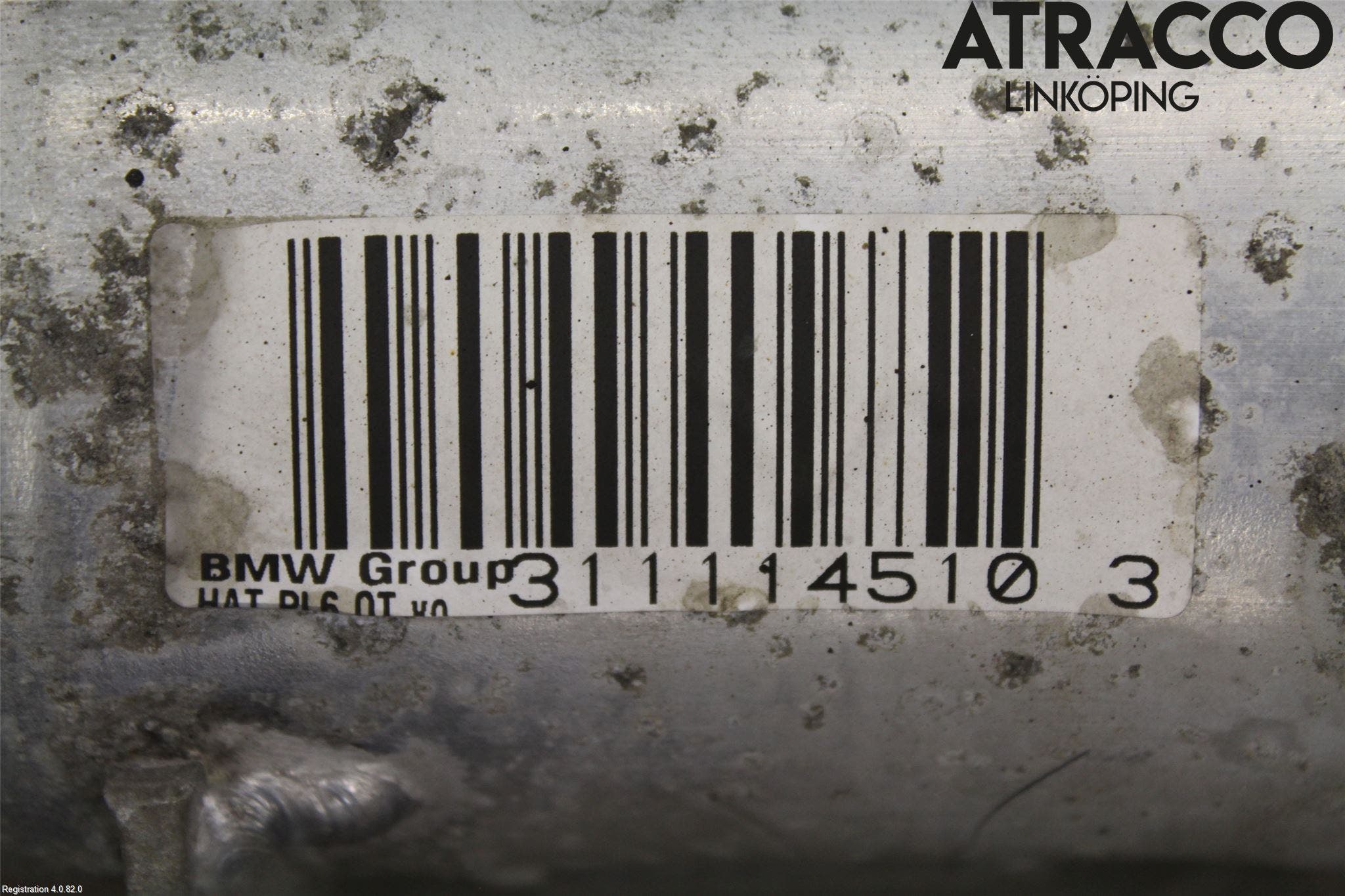 BMW 5 F10/F11/F18 09-17 Bakaxelbalk