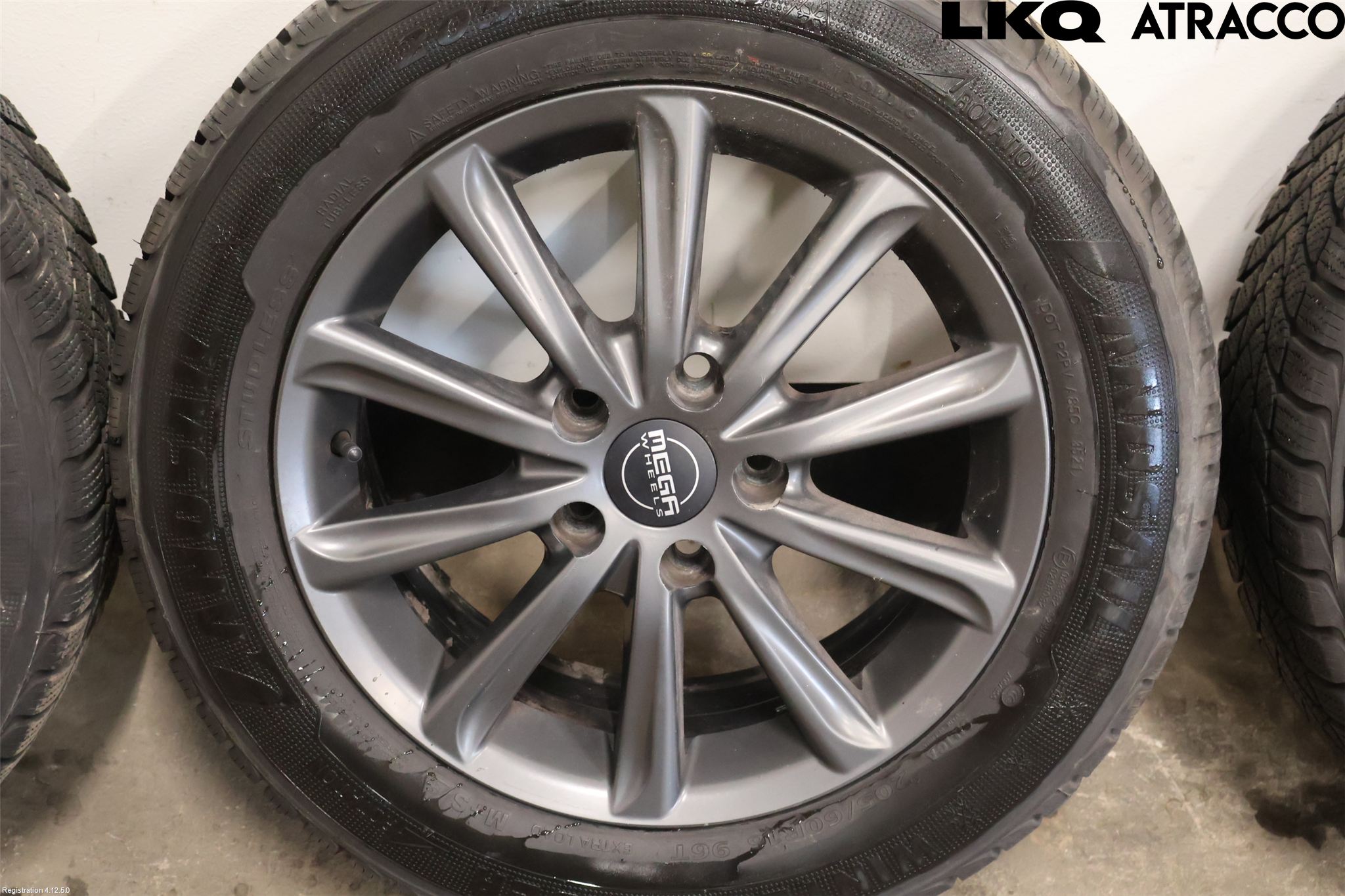 Mitsubishi LANCER 07-14 Vinterdäck Alumfälg 4St