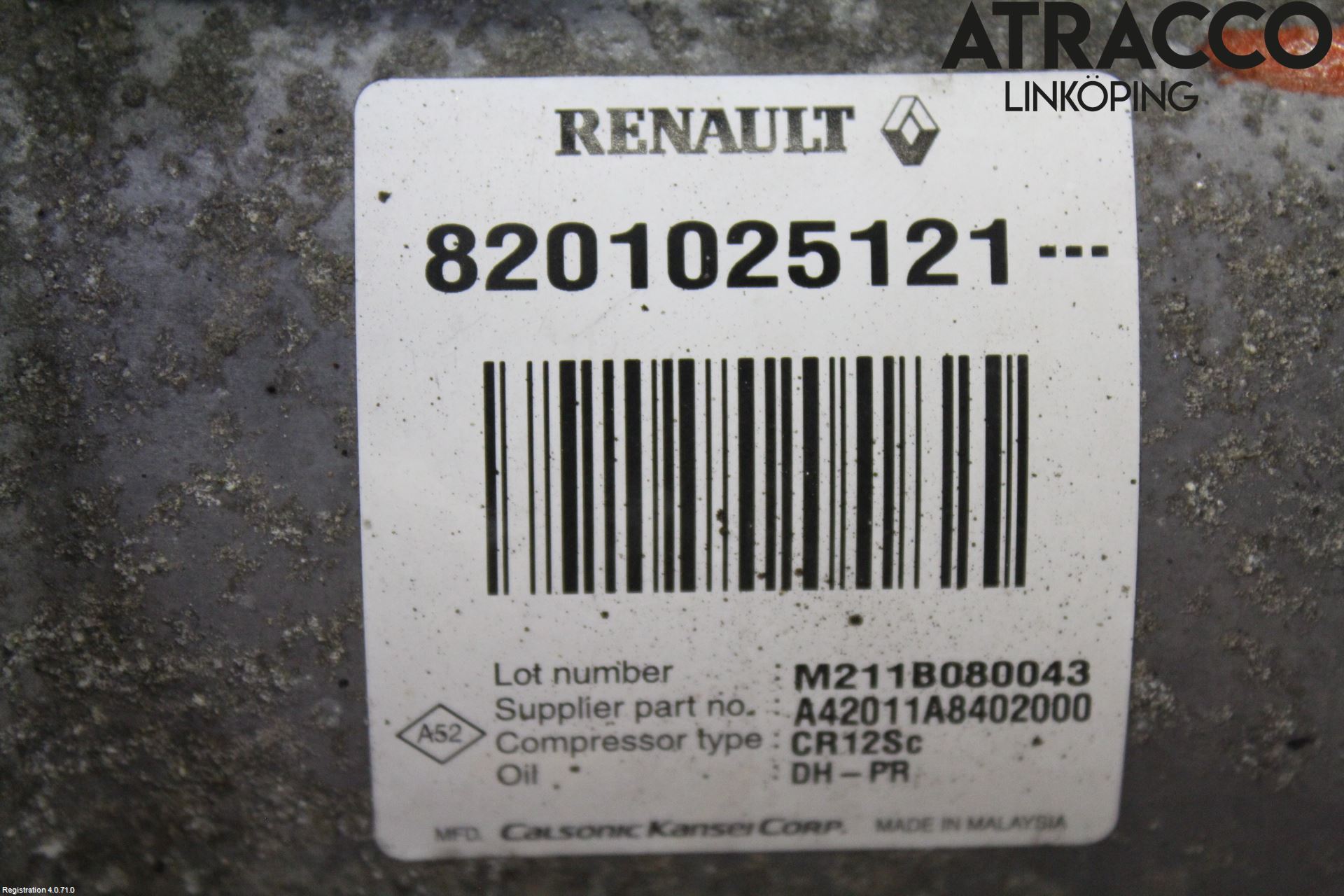 Dacia LOGAN PICK-UP Ac Kompressor