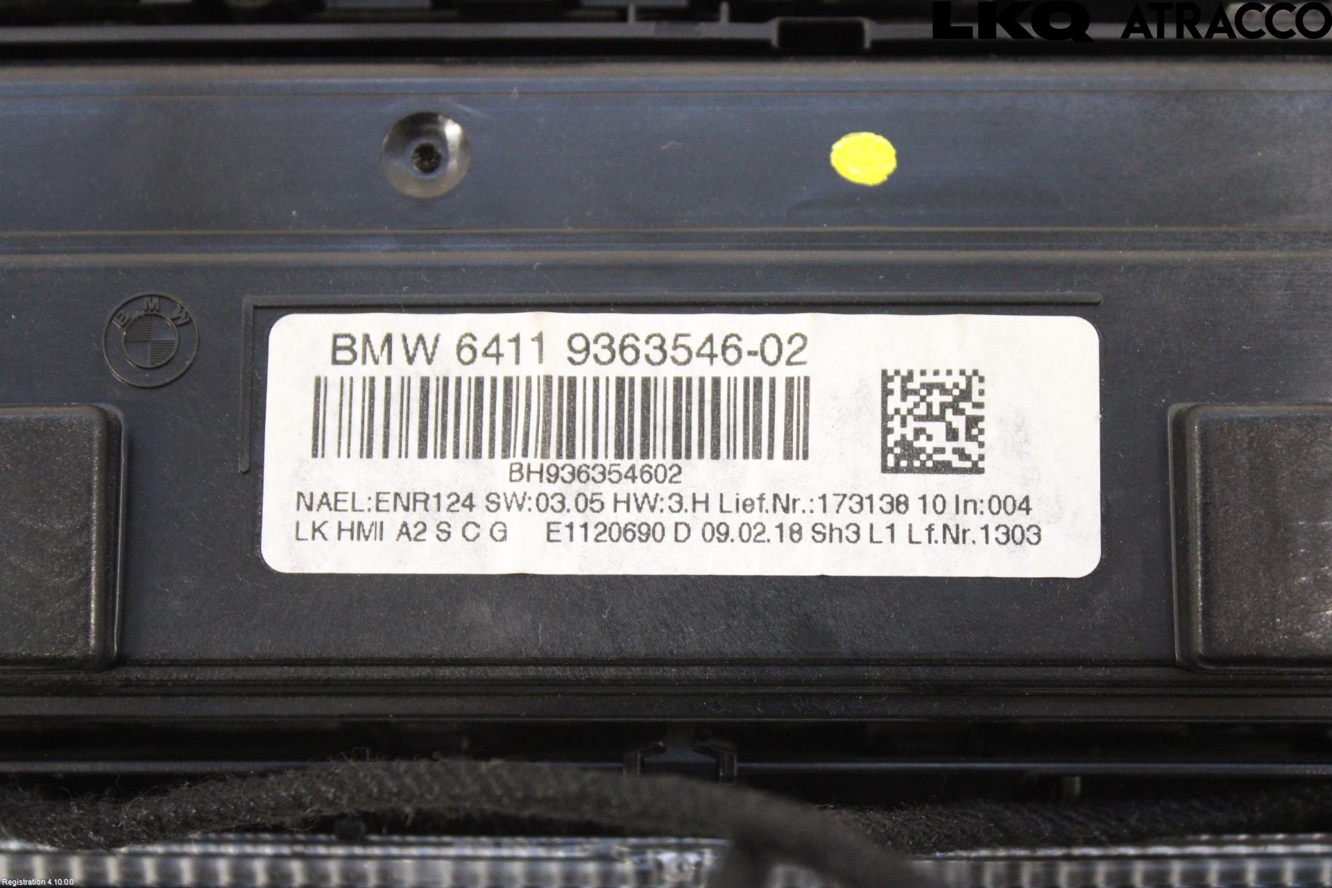 BMW 3 GT F34 13-19 Ac Styrenhet Ac Manöveren