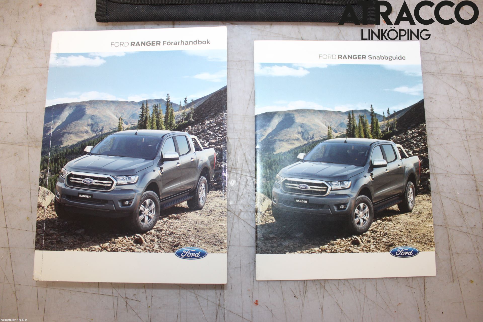 Ford RANGER EU 12-23 Instruktionsbok