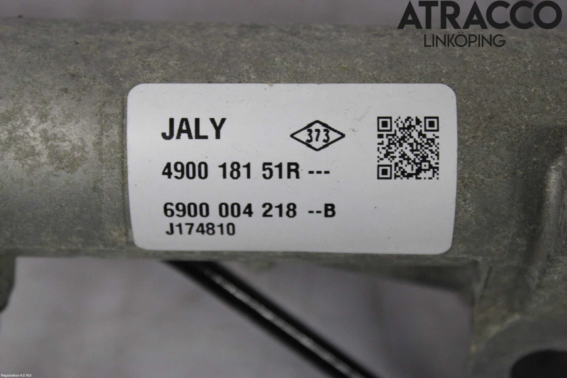 Dacia DOKKER 13- Styrväxel Servo -Snäcka