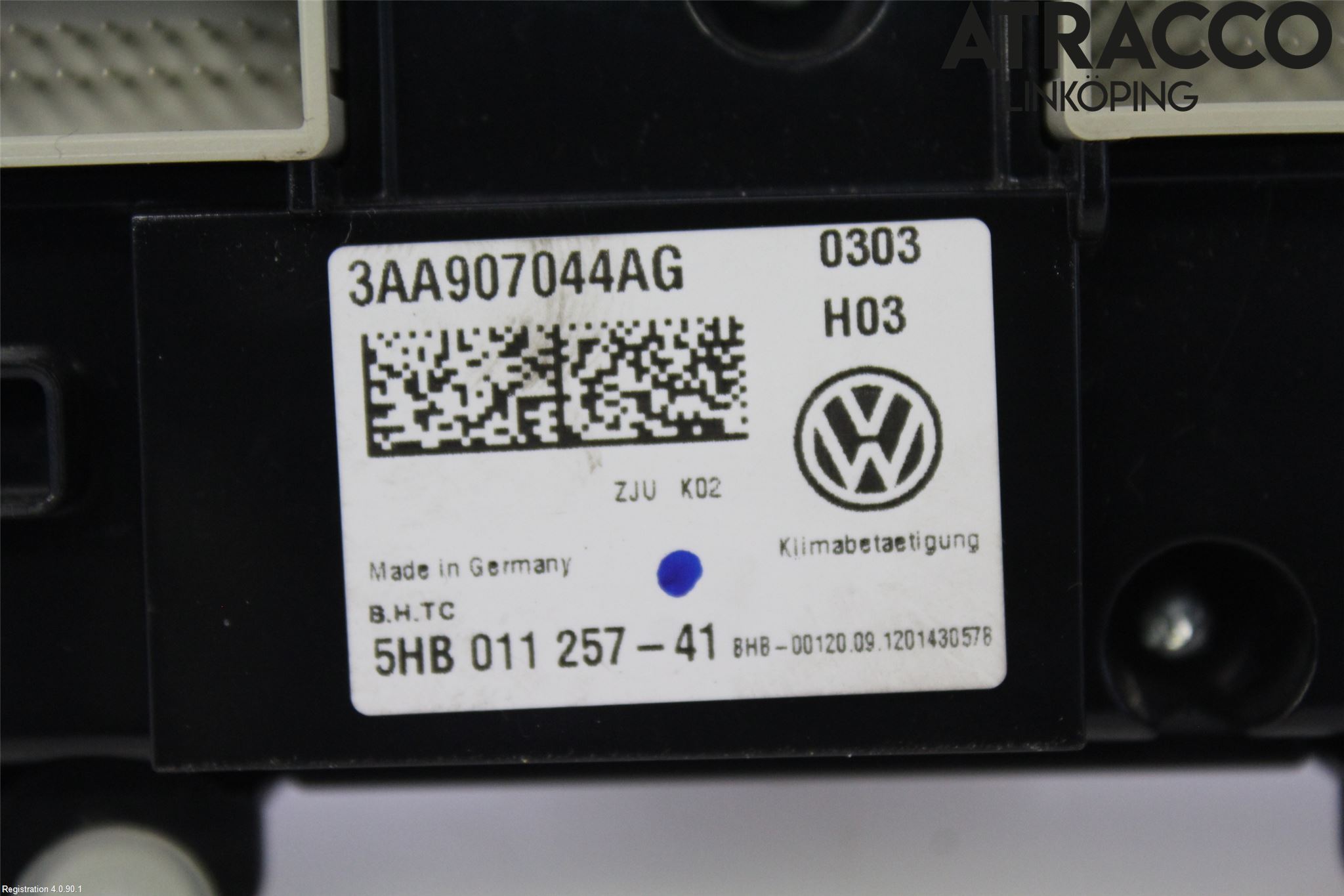 Volkswagen VW PASSAT 11-14 Ac Styrenhet Ac Manöveren