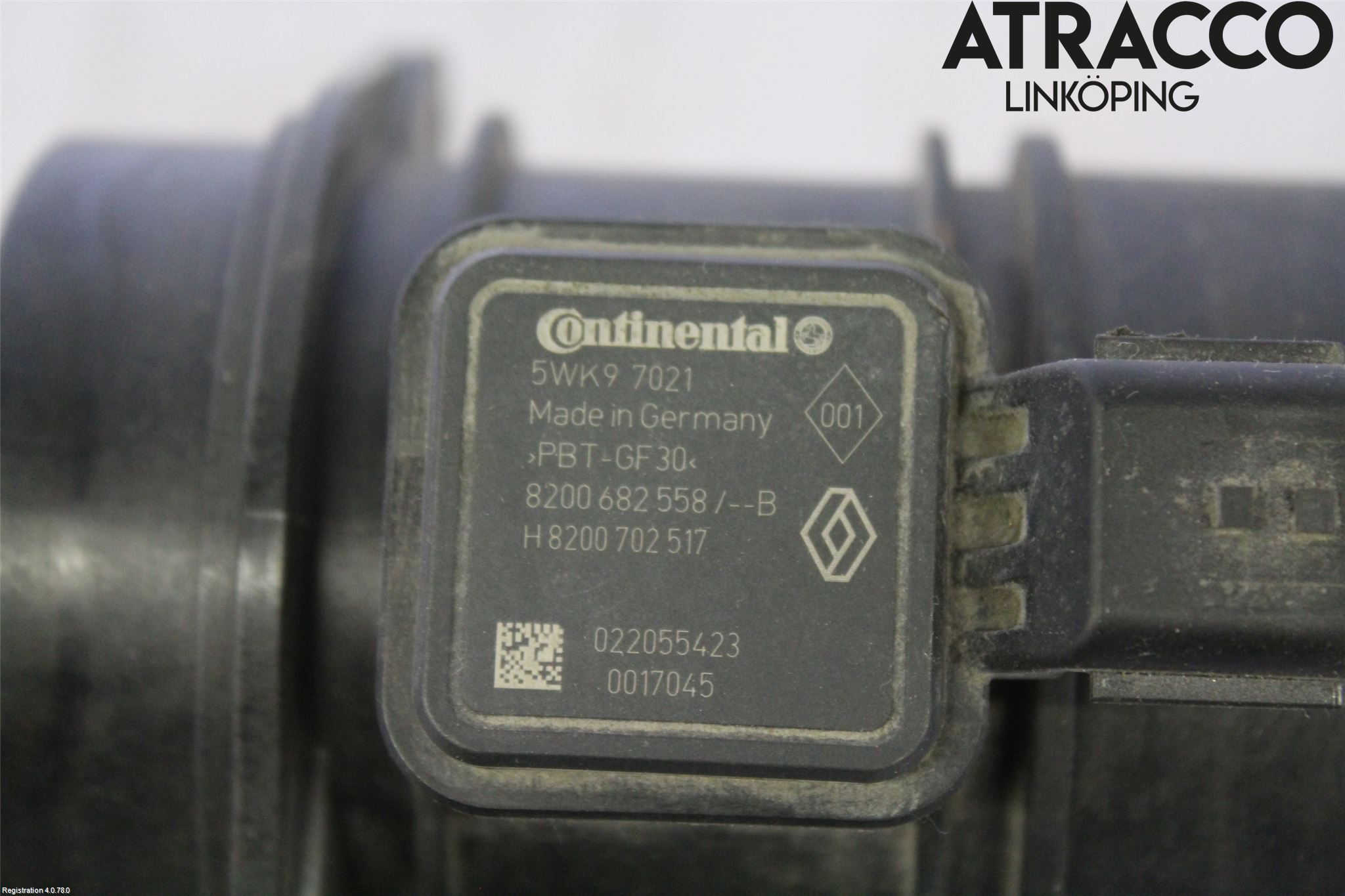 Dacia DOKKER 13- Injluftmassamätare