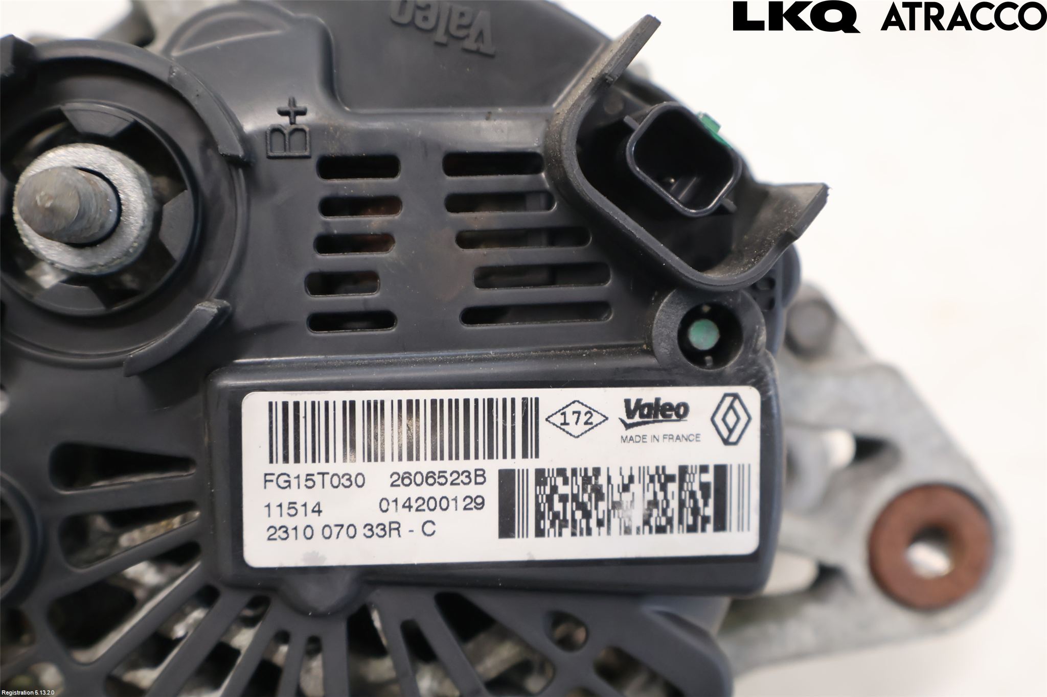 Renault MEGANE III 09-15 Generator