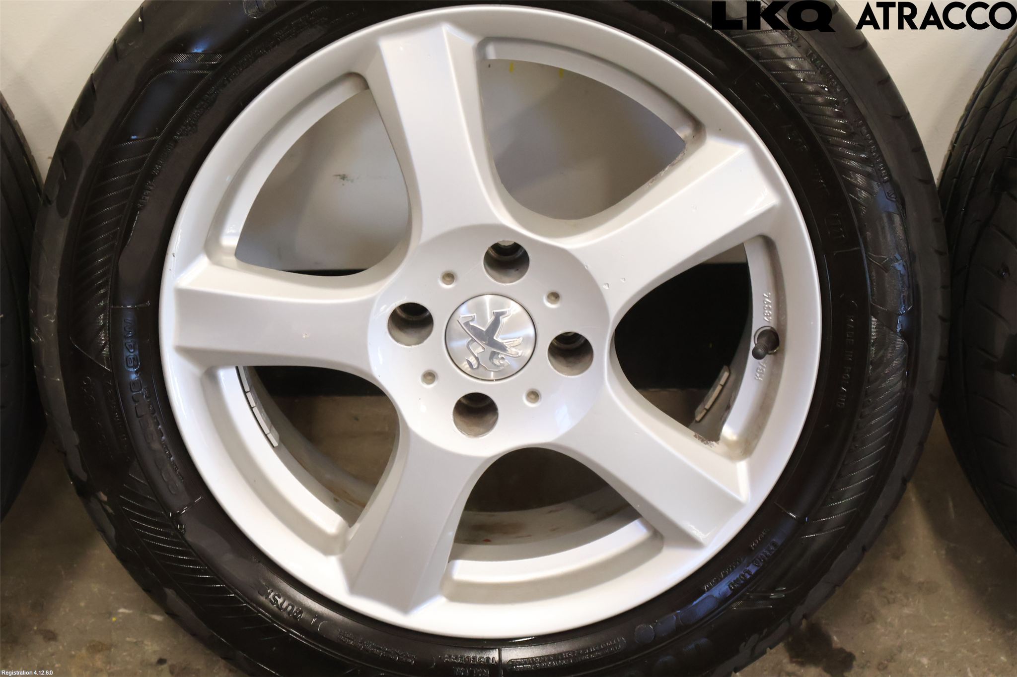 Peugeot PARTNER 08-15 Sommardäck Alumfälg 4St