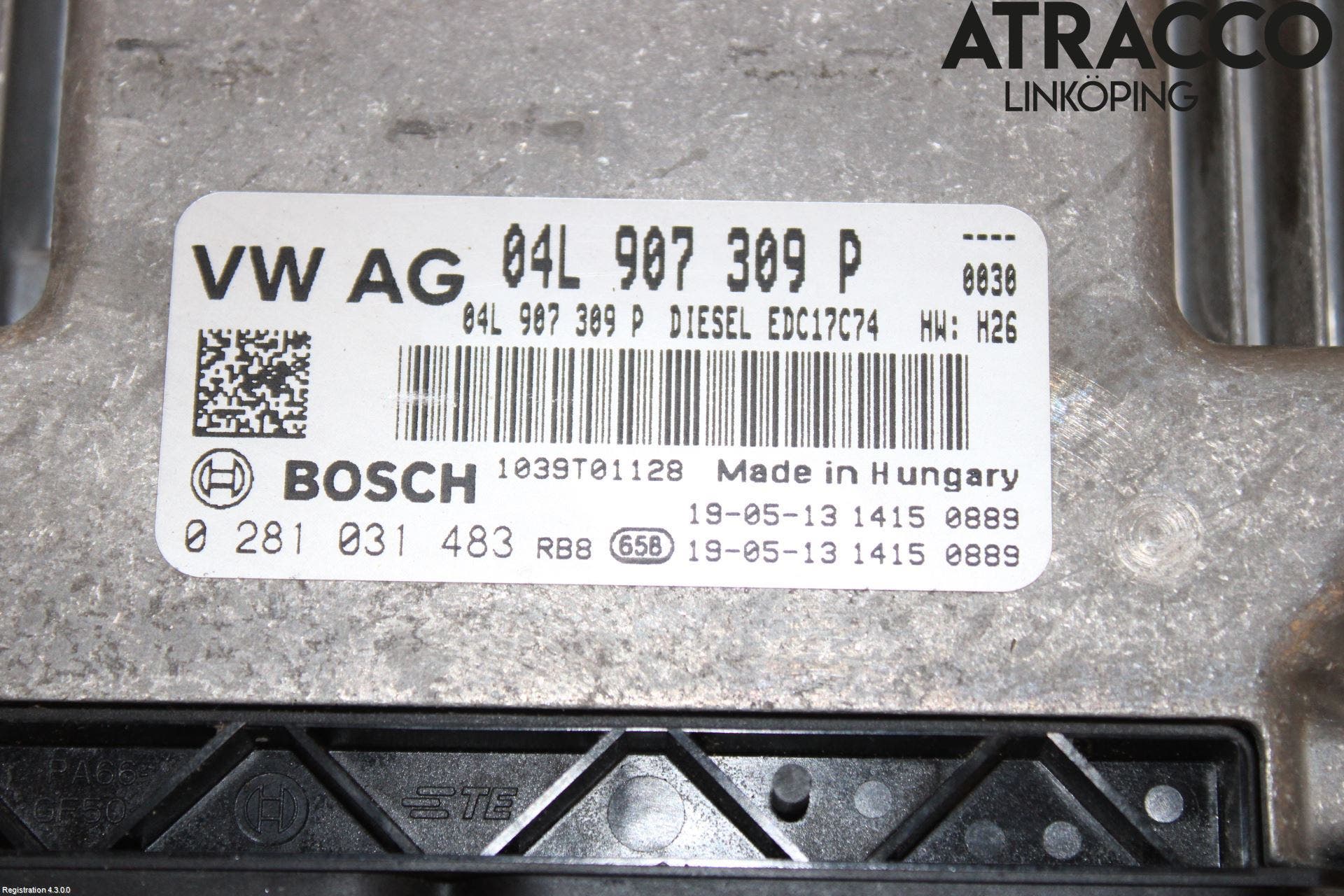 Volkswagen VW PASSAT 20-24 Styrenhet Inspump Diesel