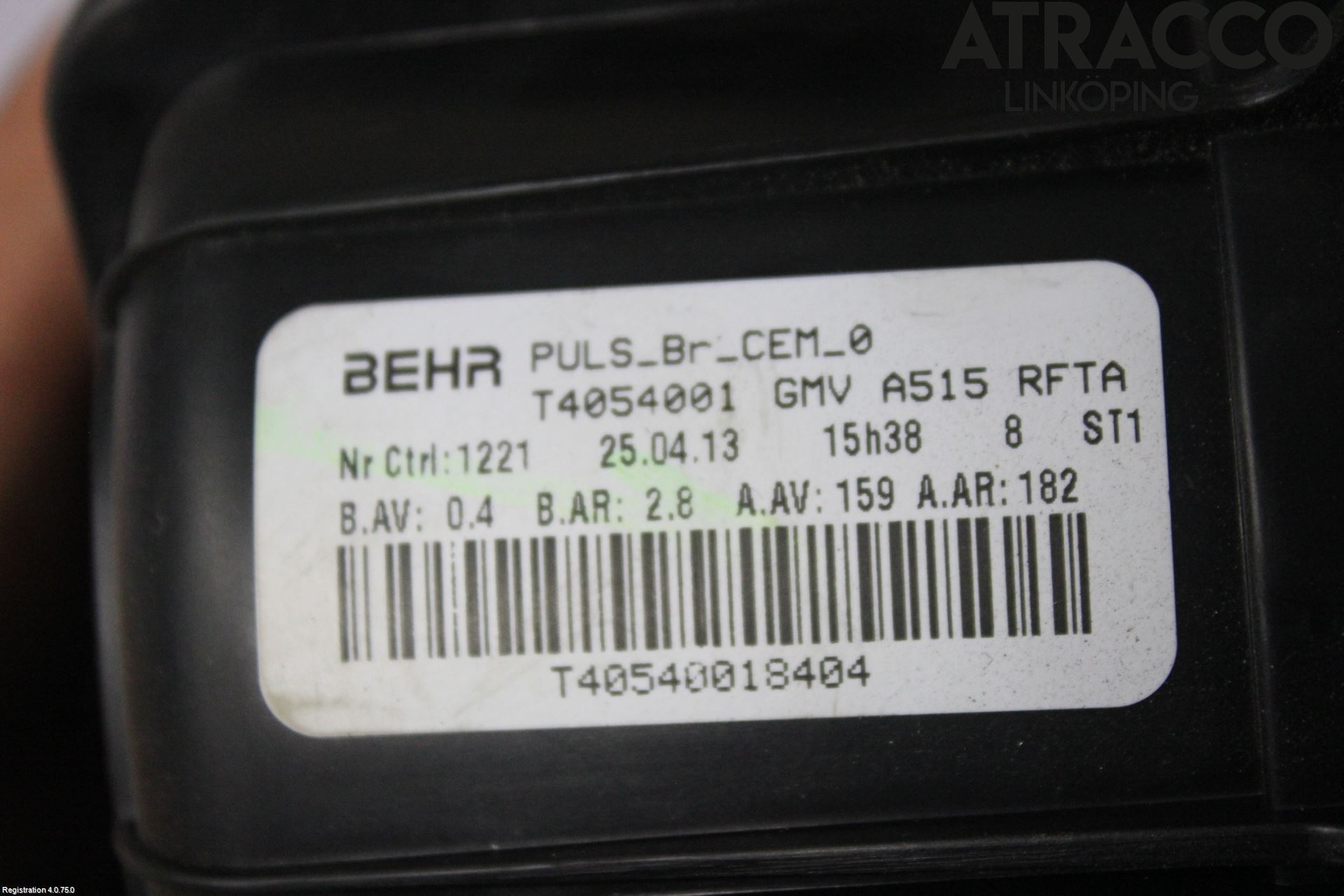 Citroen C3 10-17 Värmefläkt