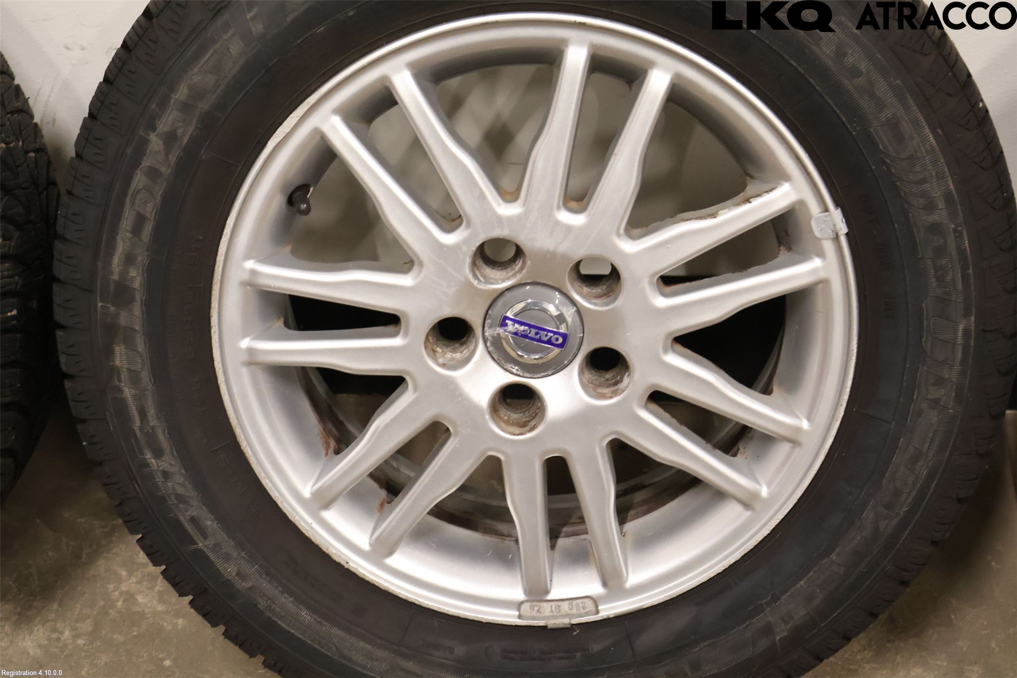 Volvo V50 04-07 Vinterdäck Alumfälg 4St