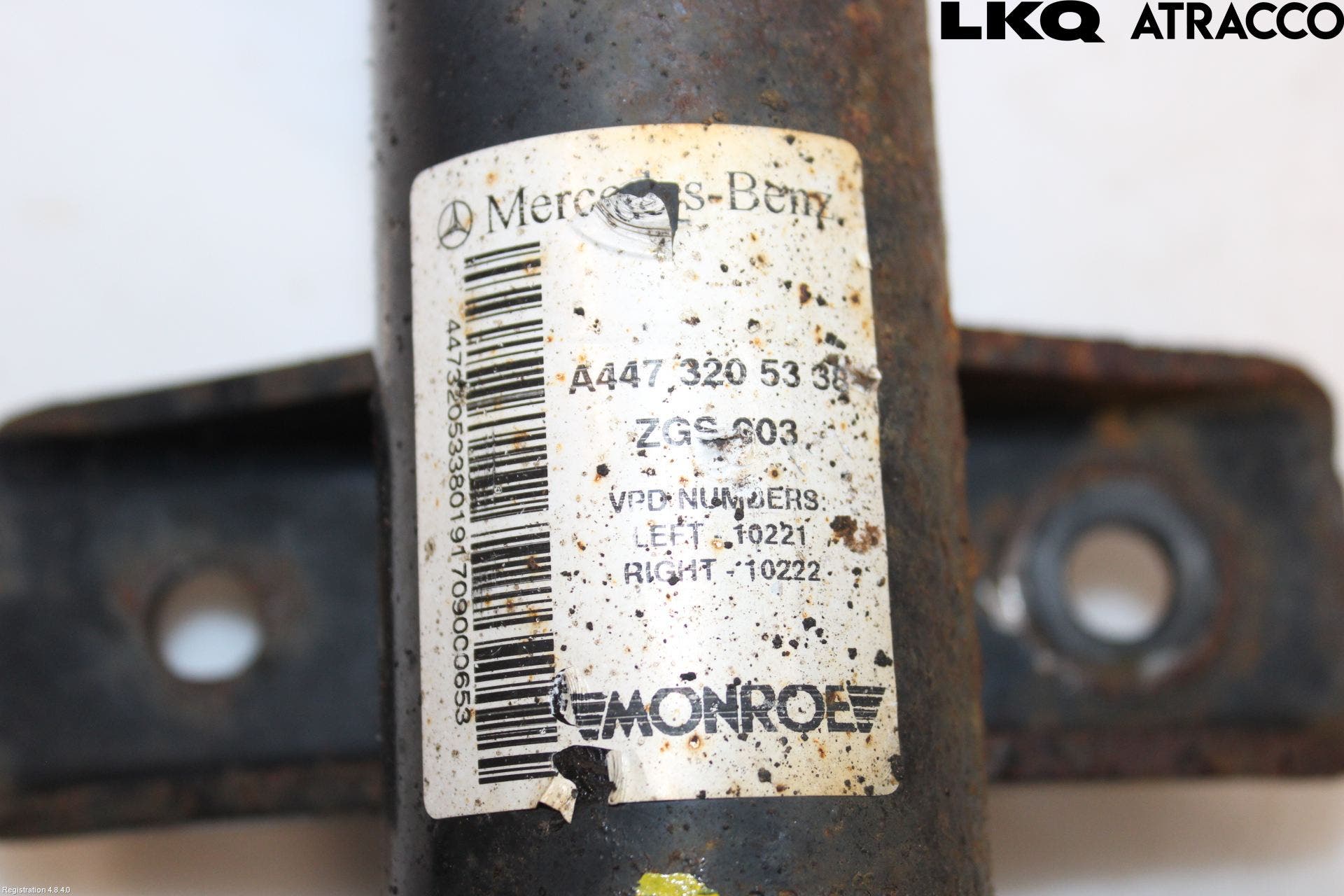 Mercedes-Benz MB VITO/V-KLASS (W640,W447,W448) 14- Fjäderben Fram Vänster