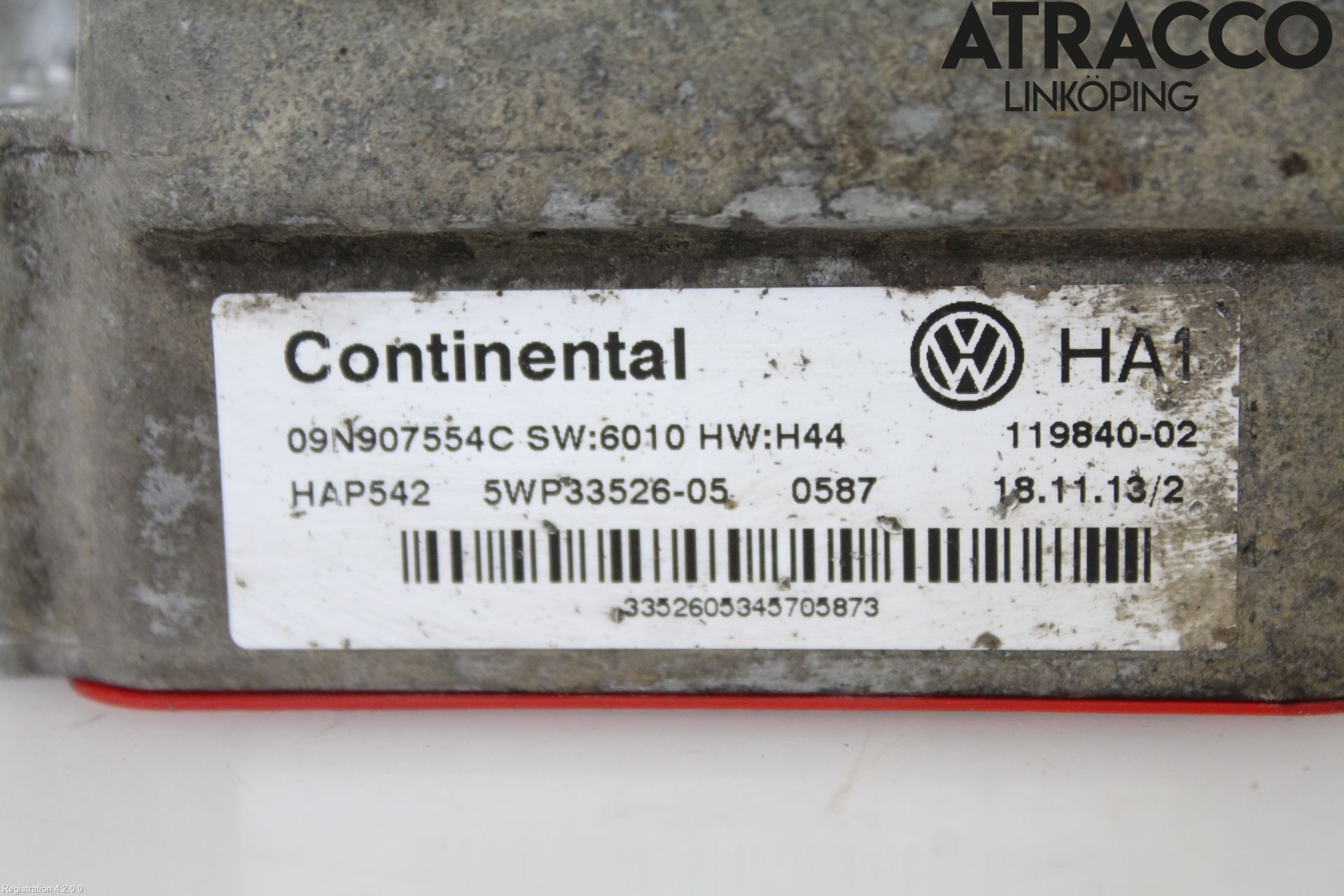 Volkswagen VW TRANSP/CARAVELLE (T5) 04-15 Styrenhet Fyrhjulsdrift