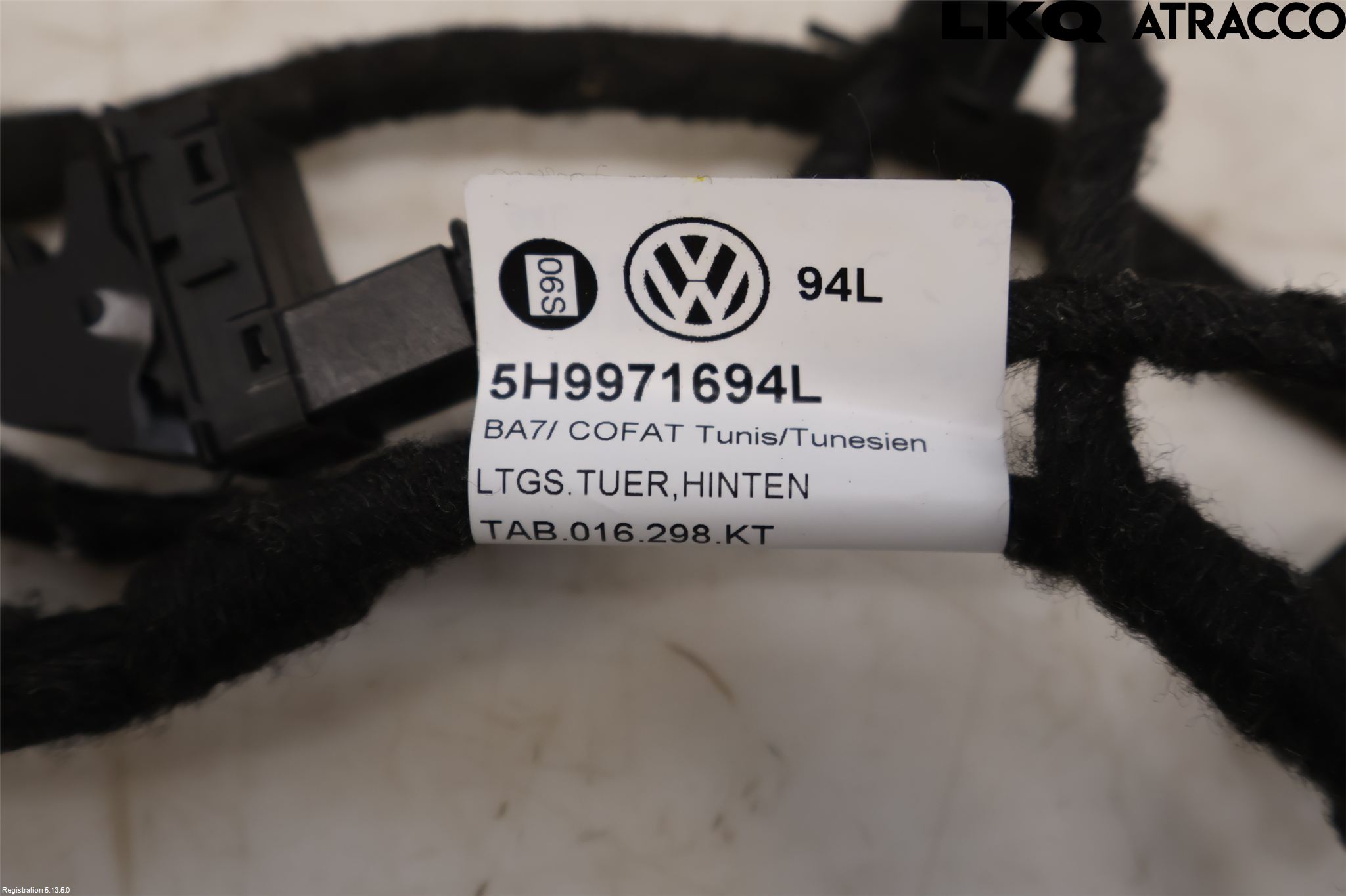 Volkswagen VW GOLF / E-GOLF VIII 20- Kabelhärva