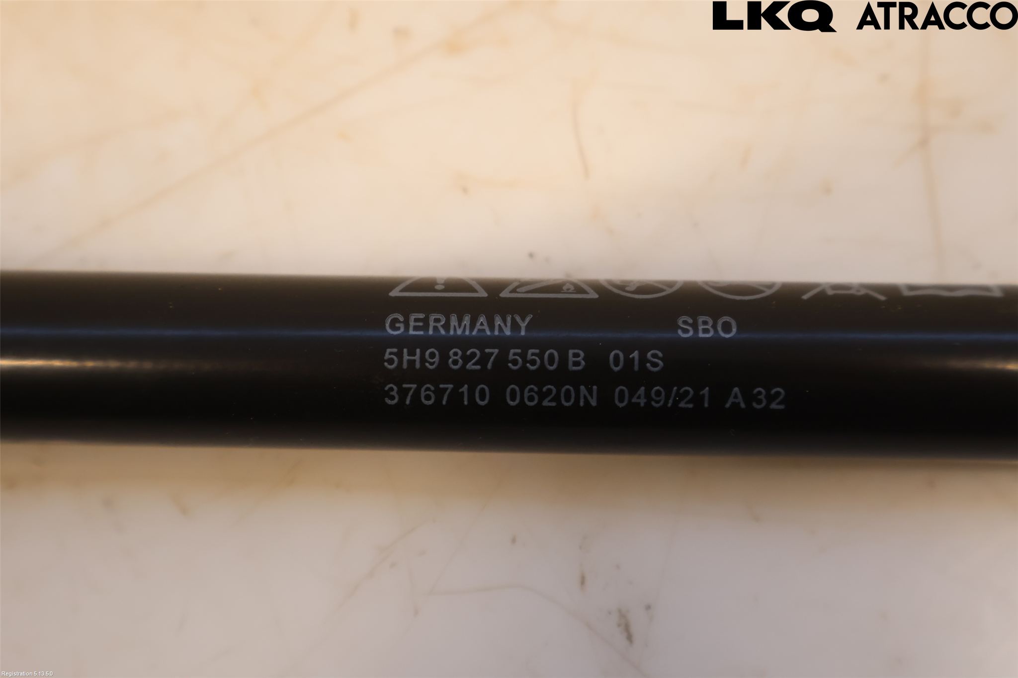 Volkswagen VW GOLF / E-GOLF VIII 20- Gasfjäder Baklucka