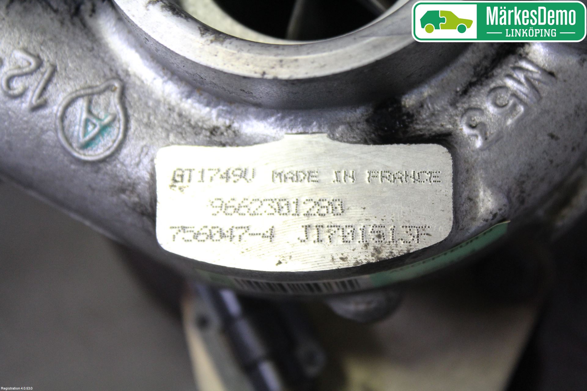 Peugeot 407 Turboaggregat