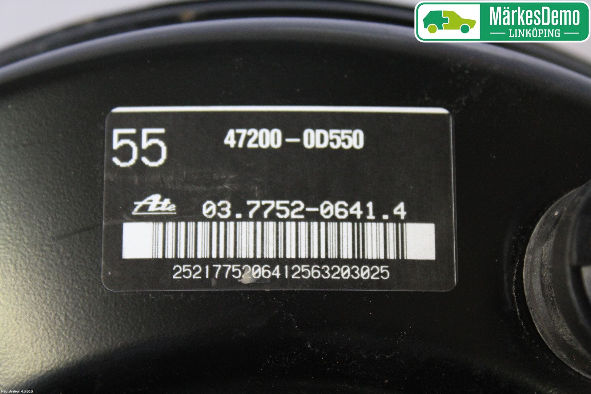 Toyota YARIS XP130 12-14 Bromsservo