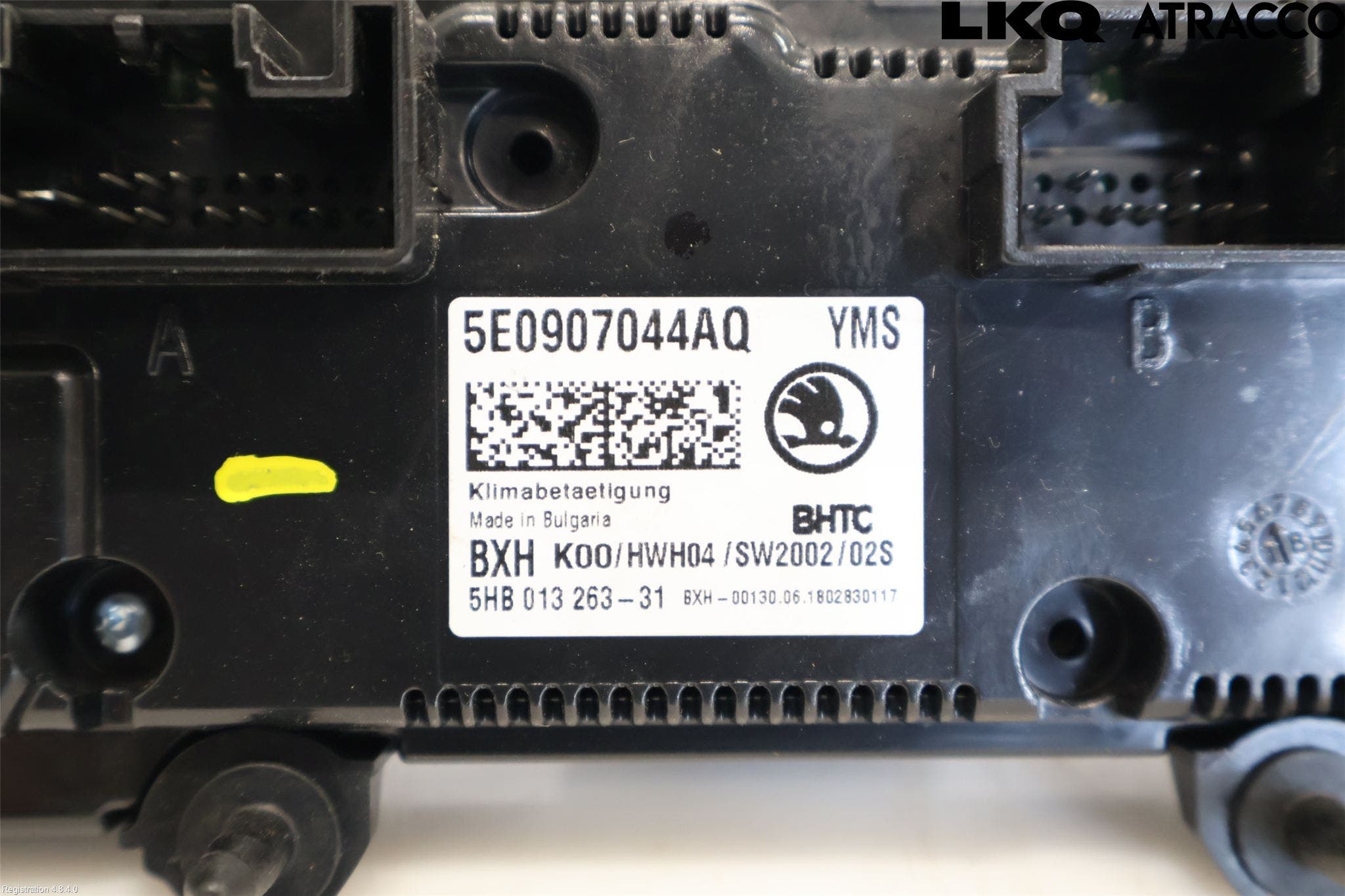 Skoda OCTAVIA (5E) 13-20 Ac Styrenhet Ac Manöveren