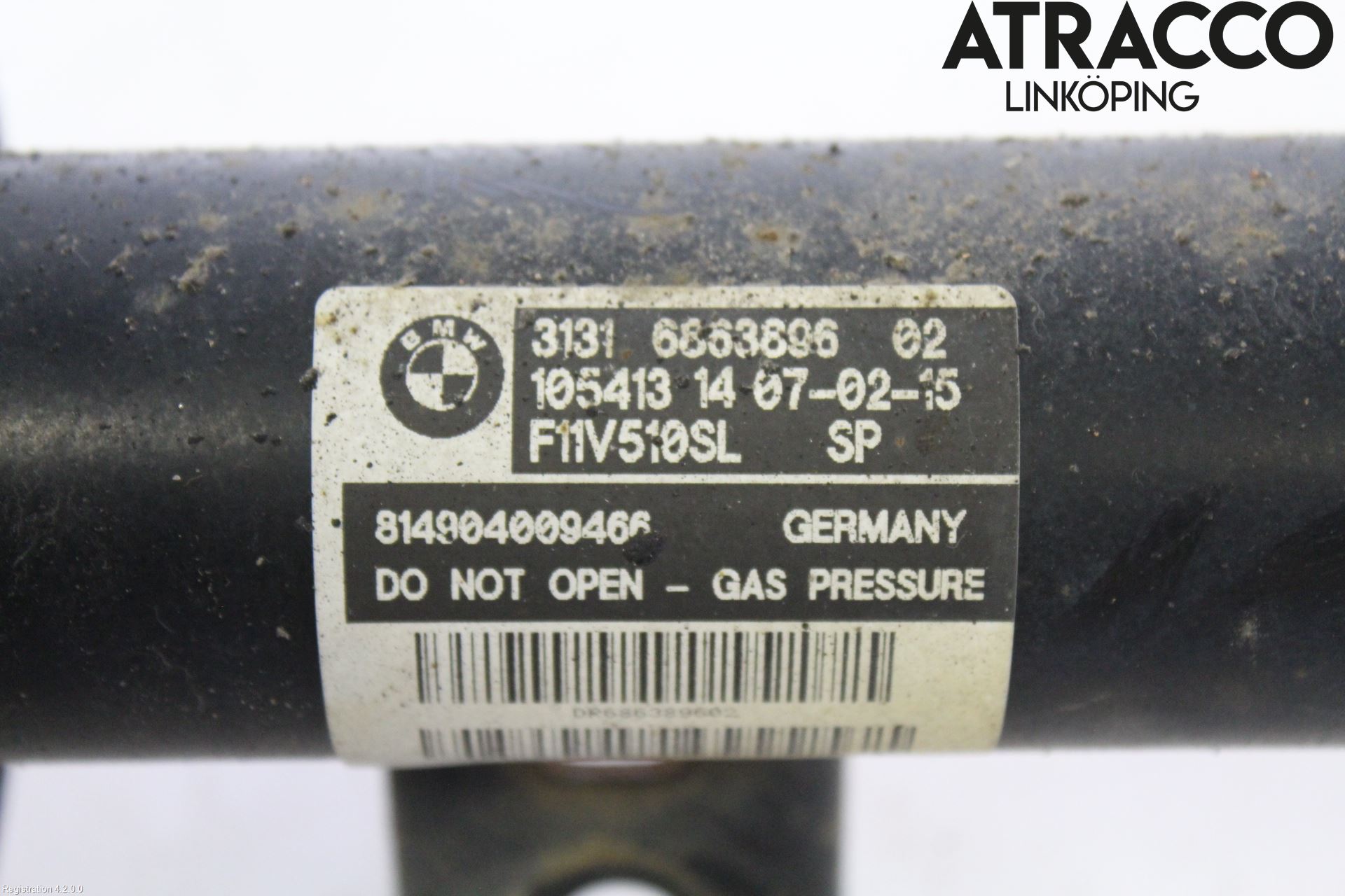 BMW 5 F10/F11/F18 09-17 Fjäderben Fram Höger
