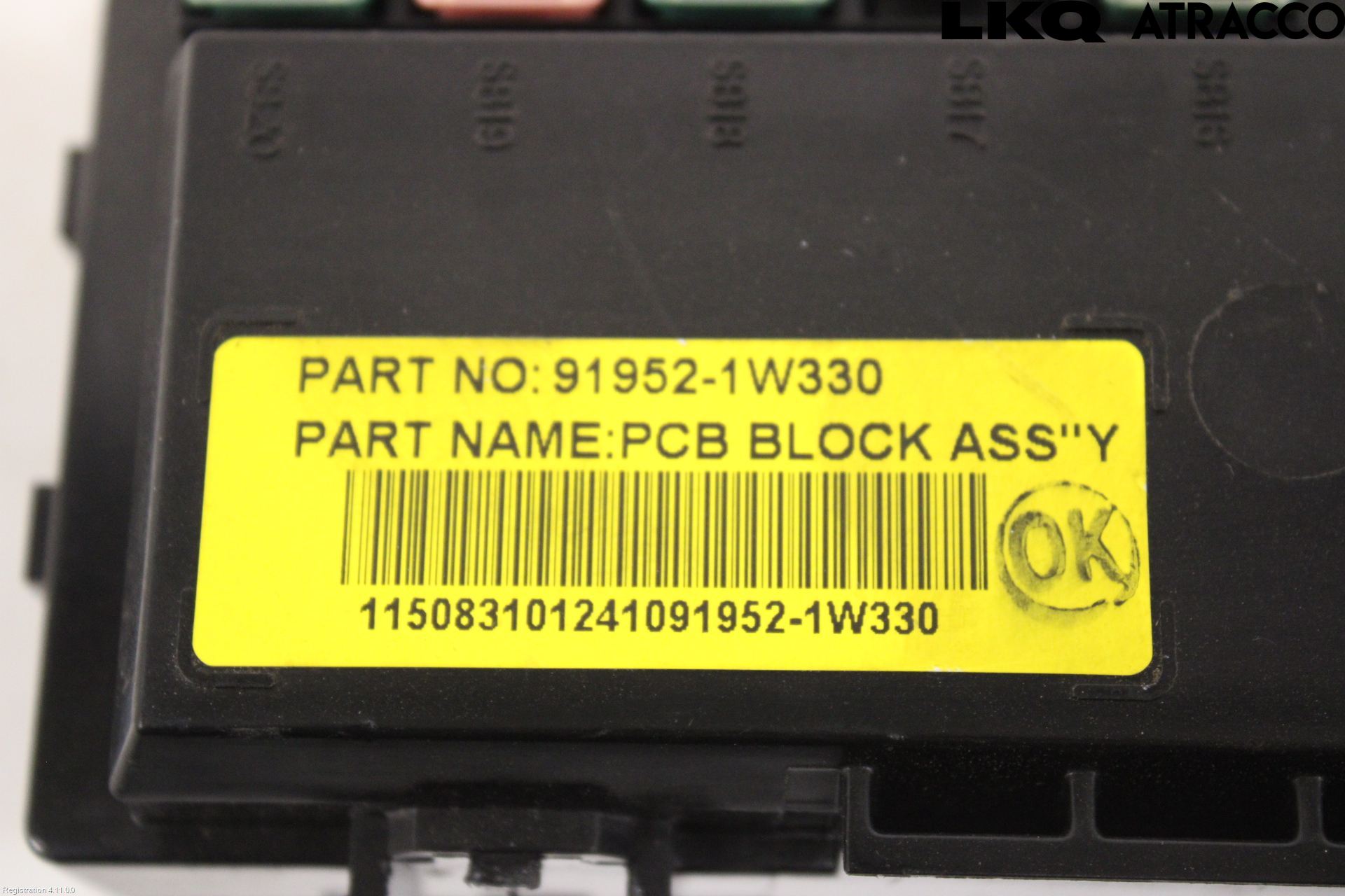 Kia RIO 12-16 Säkringsdosa-Elcentral