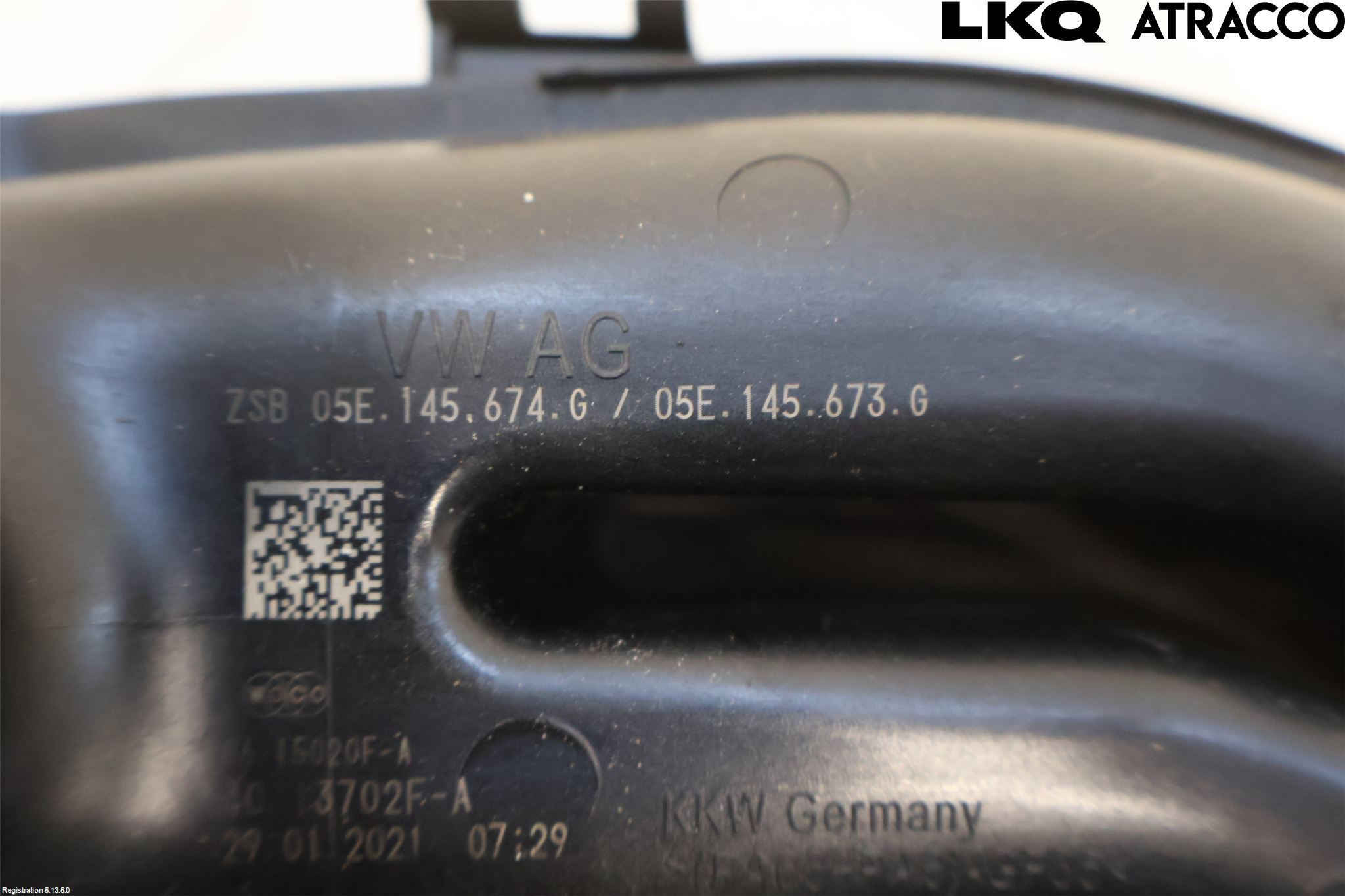 Volkswagen VW GOLF / E-GOLF VIII 20- Laddluft-Intercoolerrör
