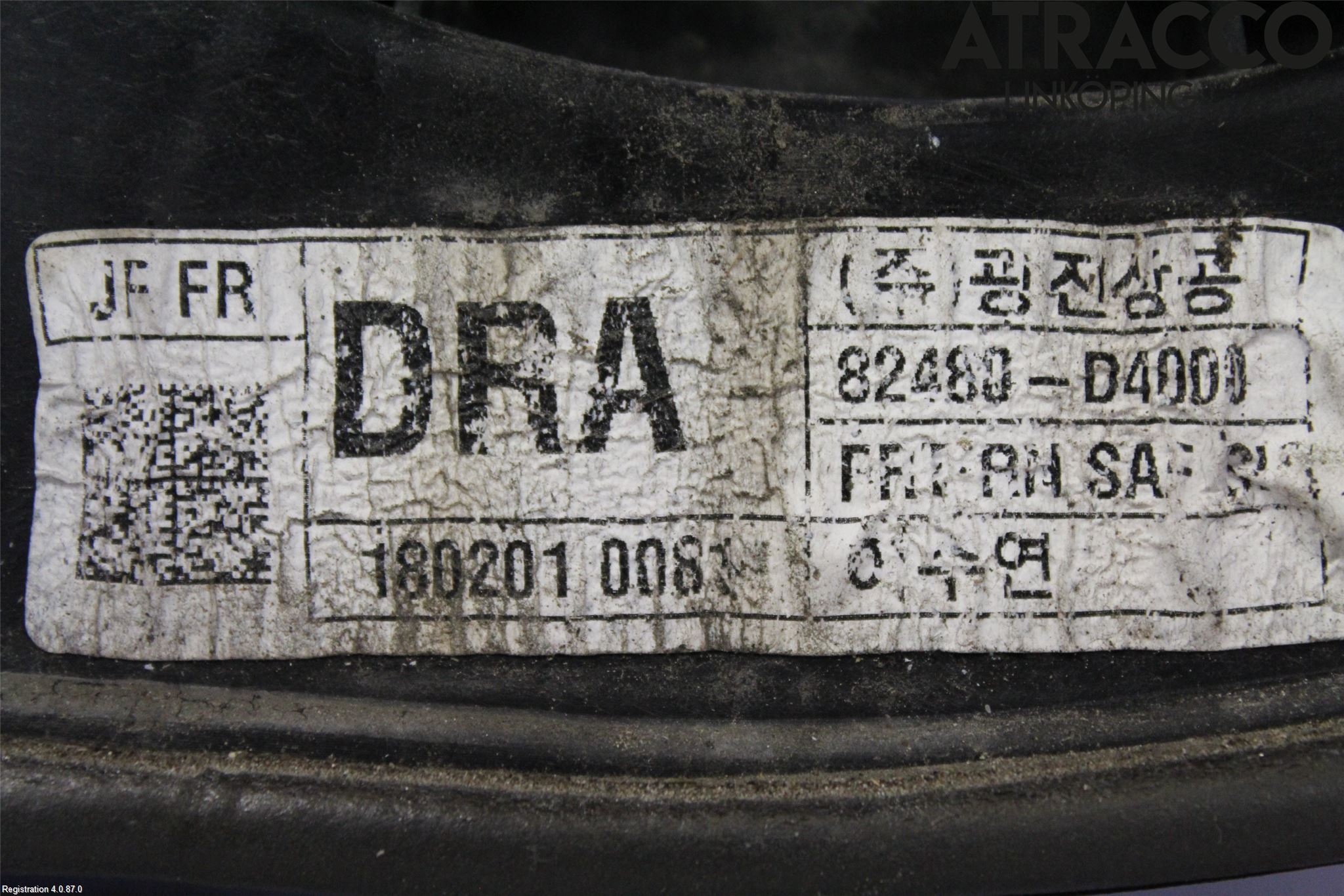 Kia OPTIMA 16-20 Fönsterhissmekanism