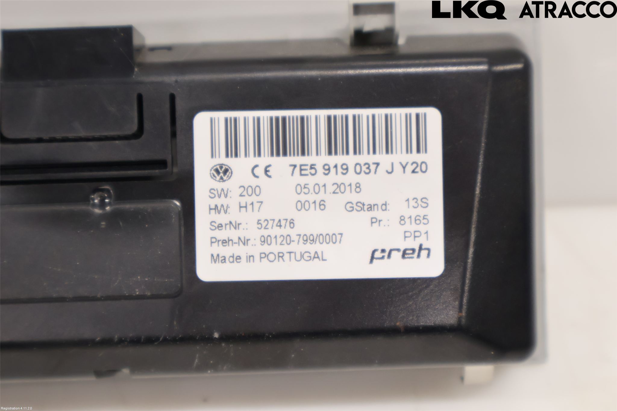 Volkswagen VW TRANSP/CARAVELLE (T6) 16-22 Kontrolldisplay