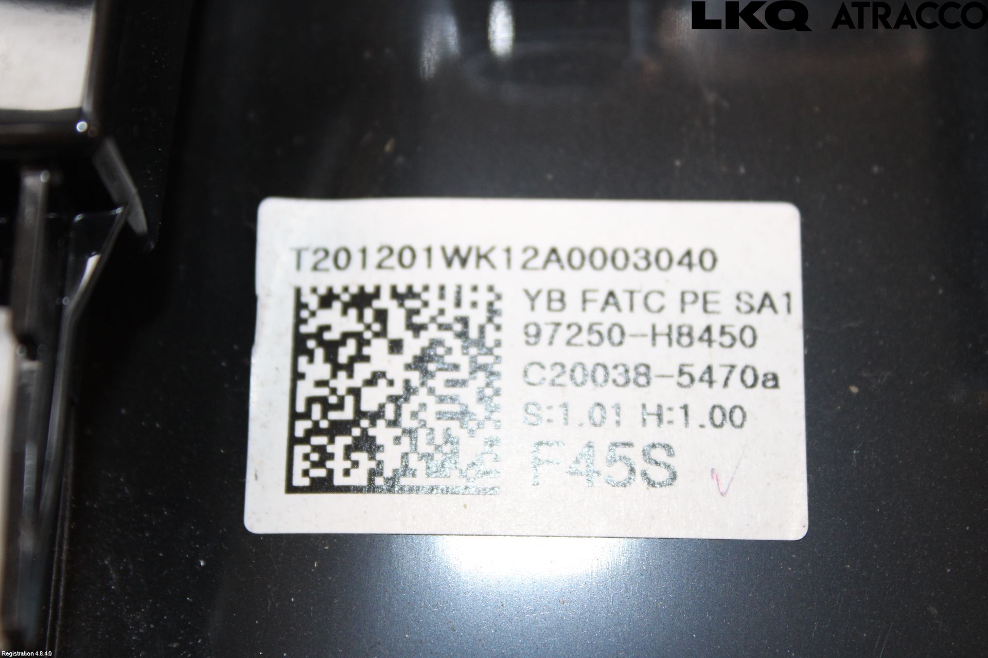 Kia STONIC 18->> Ac Styrenhet Ac Manöveren