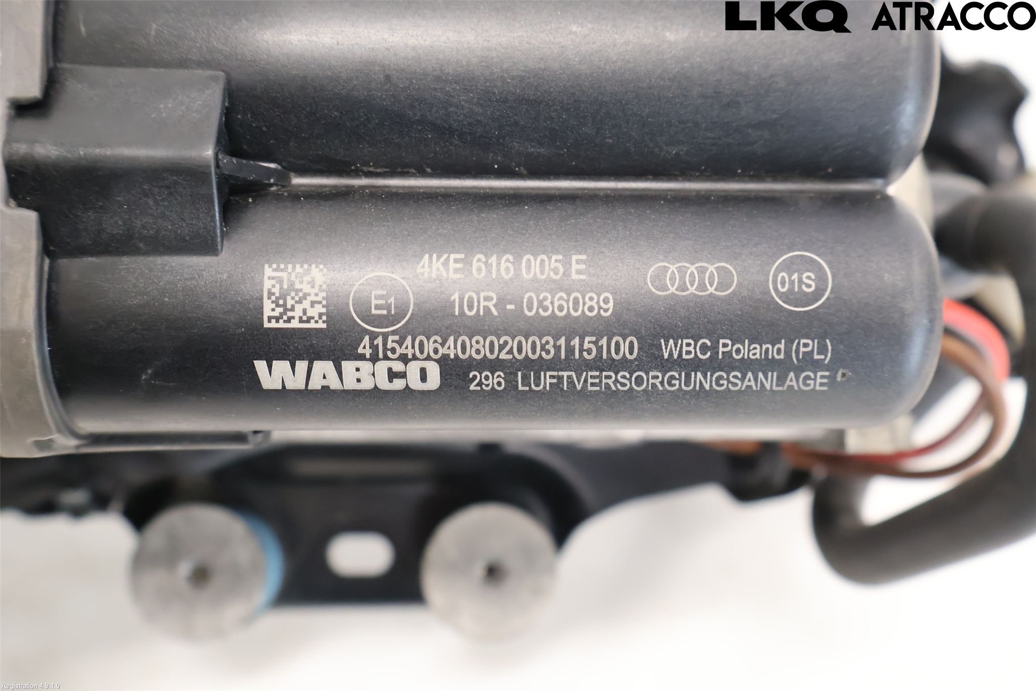 Audi E-TRON, S GE 19- Kompressor Stöt-Fjädring