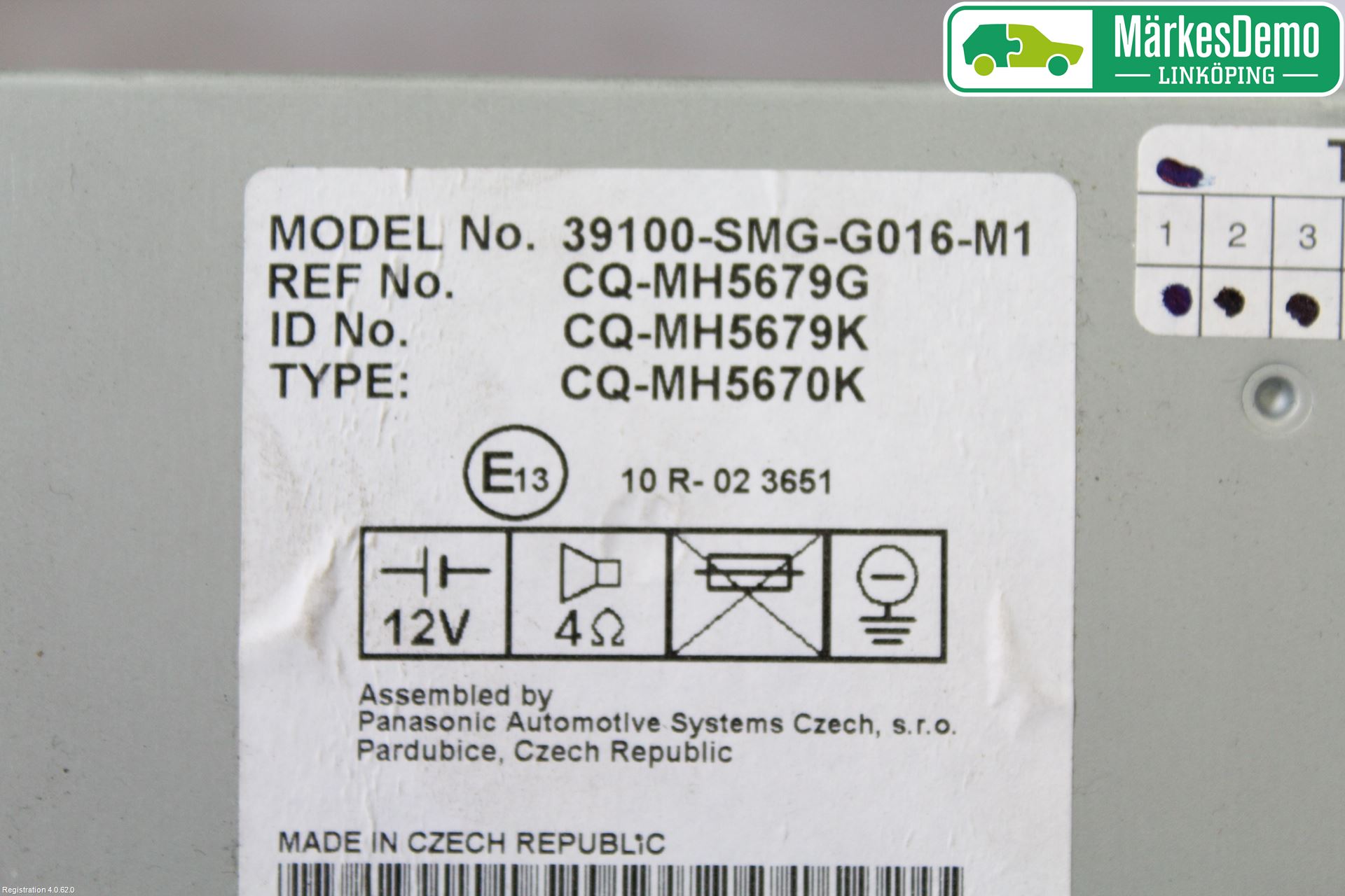 Honda CIVIC 06-11 Cd Radio - Multimediapanel